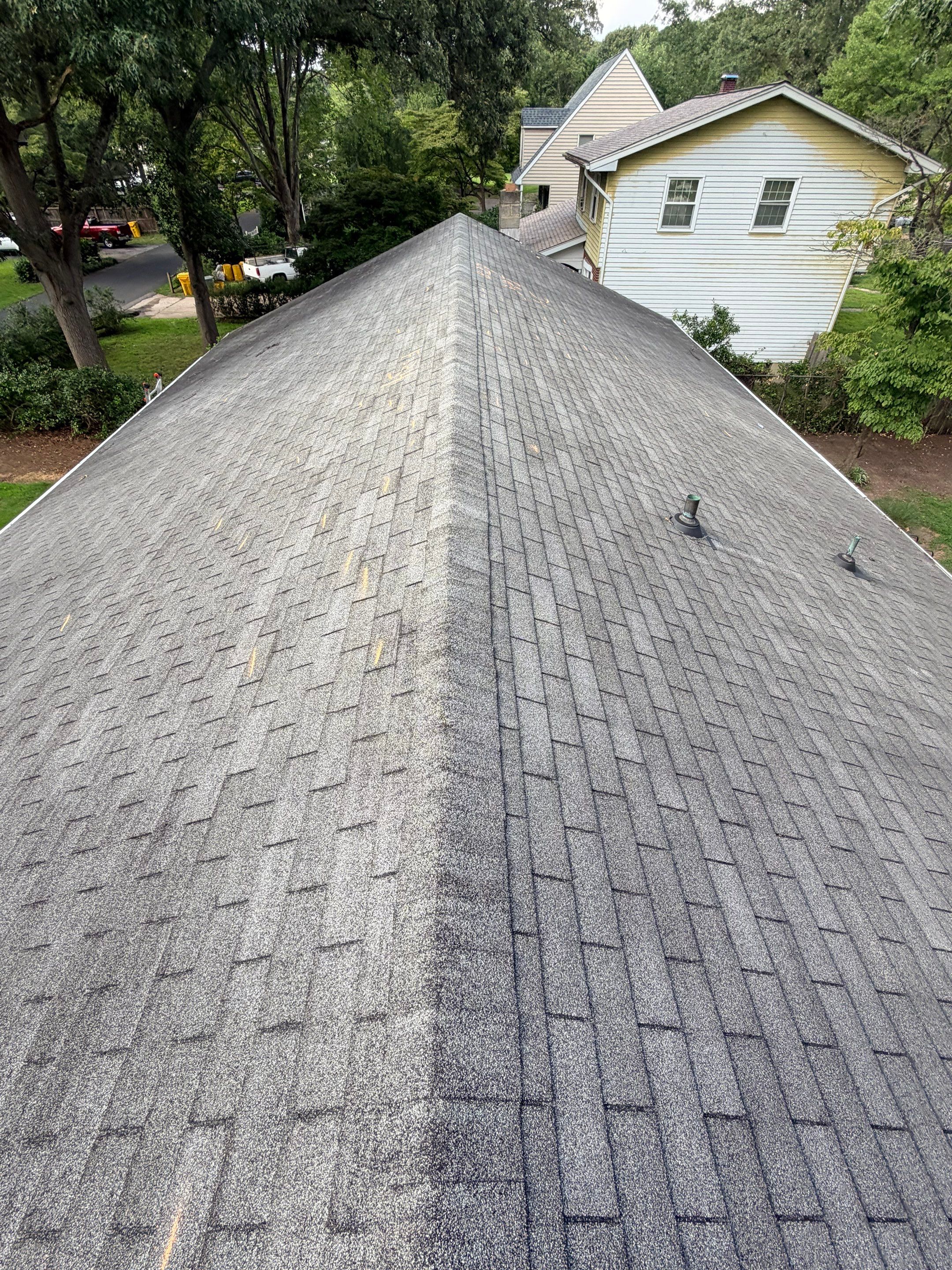 Full Roof Replacement and Gutter Guard Installation in Pasadena, Maryland by First Chesapeake Roofing