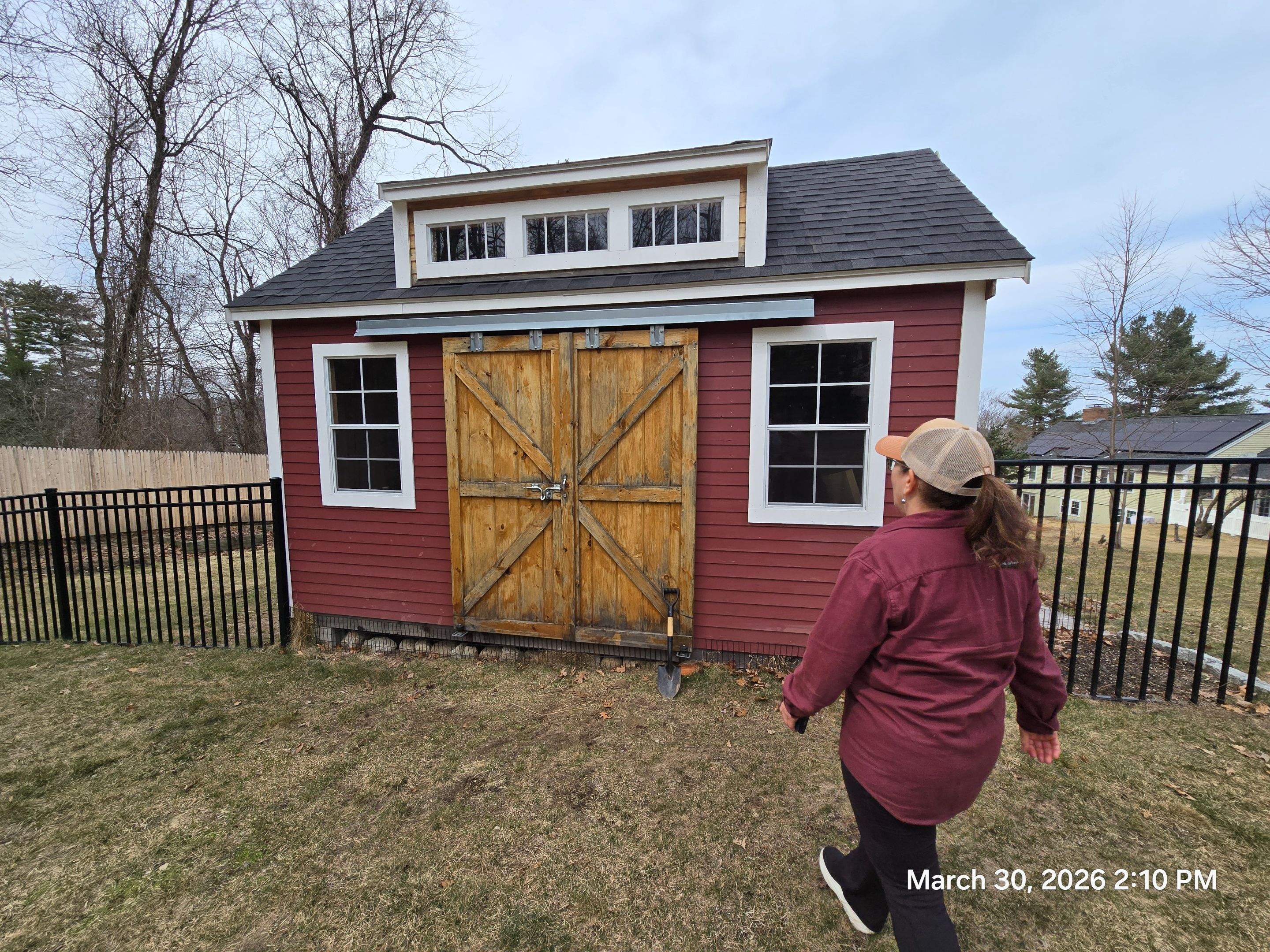 Full Exterior Painting for Bedford Farmhouse and Carriage House Garage by The Persnickety Painters