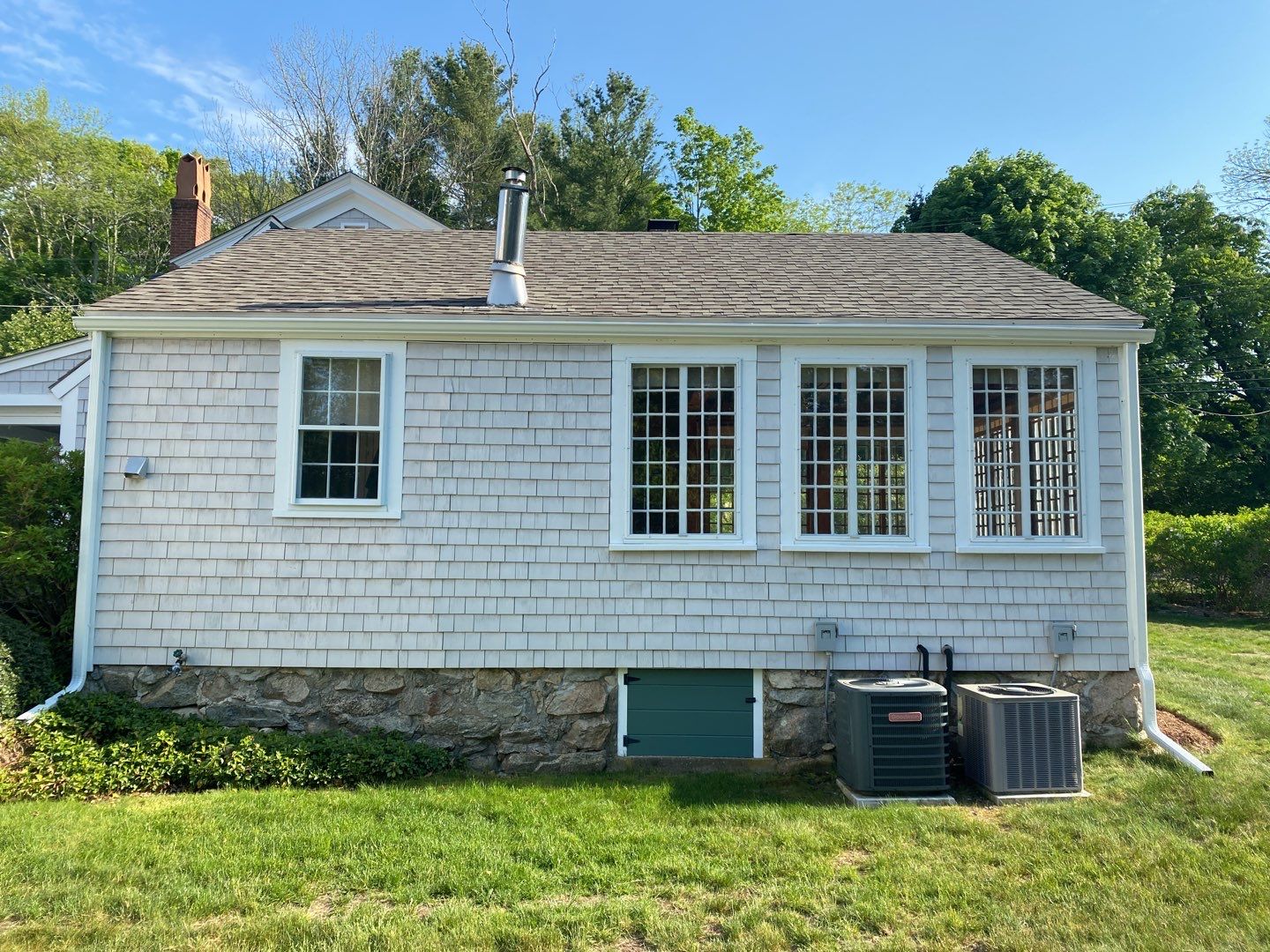 Gutter Installation using Two Styles of Gutter in Duxbury, MA by Gutter Pro Enterprises