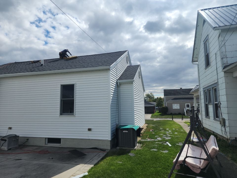 Residential Roofing Installation using GAF Timberline HDZ Pewter Gray by Nitro Roofing and Construction