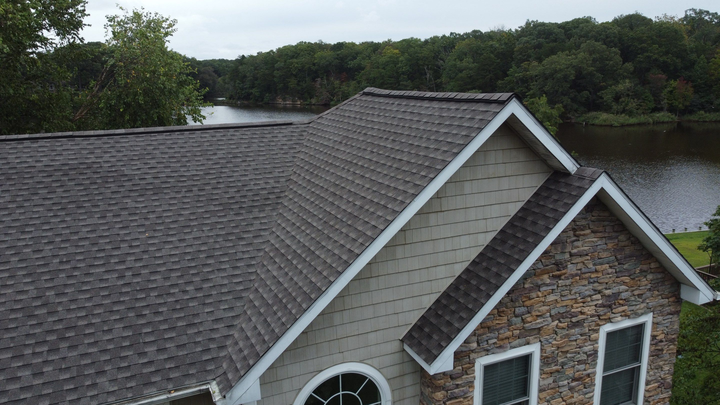 Residential Roofing Installation using GAF Timberline HDZ by Matter Roofing & Construction