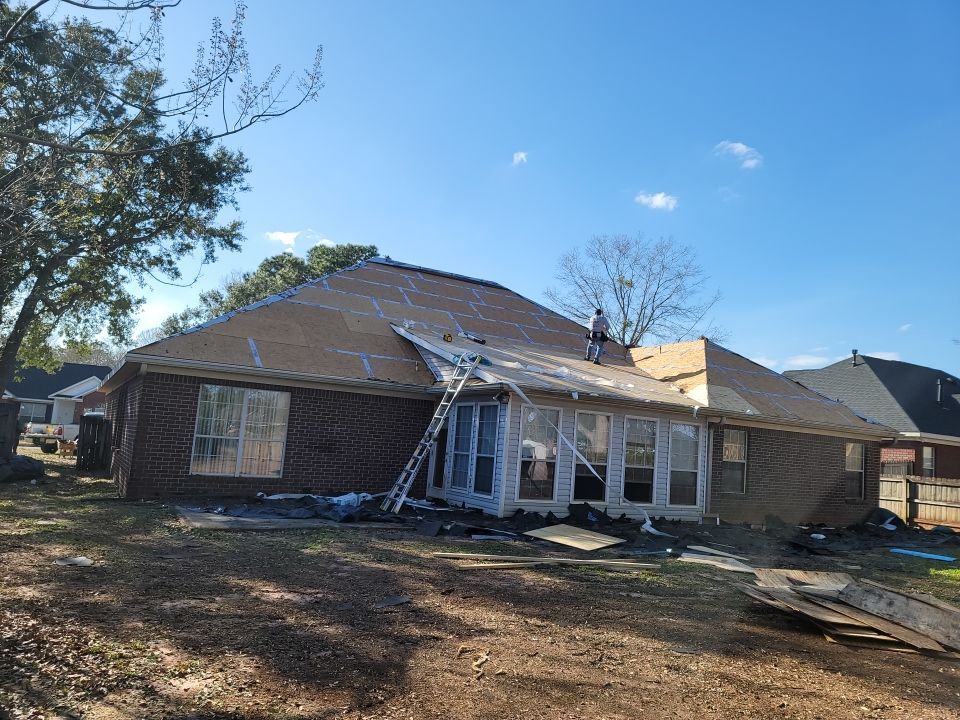 Residential Roofing Installation using Roof Replacement by American Roofing & Construction LLC