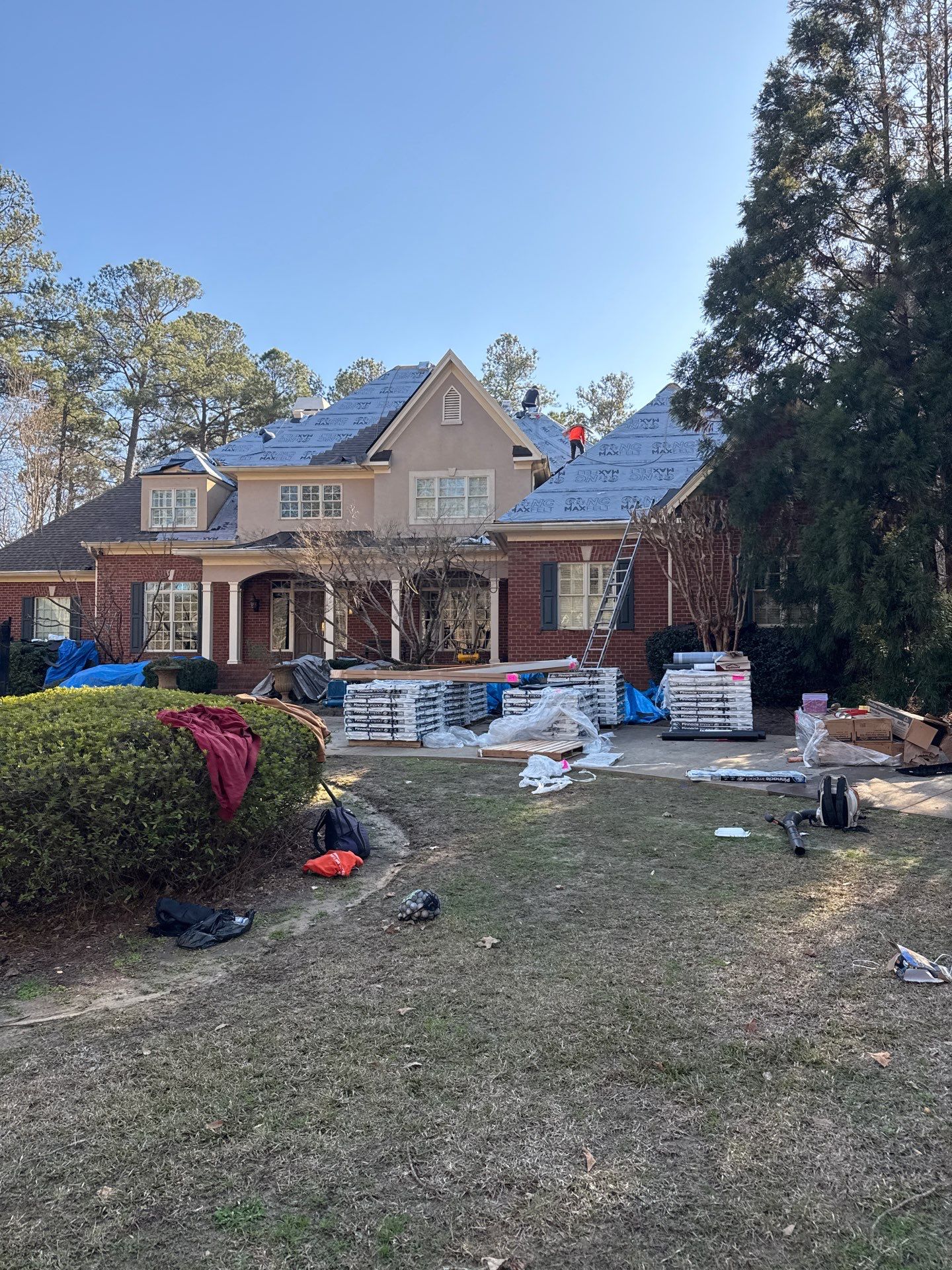 110 squares by Triple J Roofing and Restoration