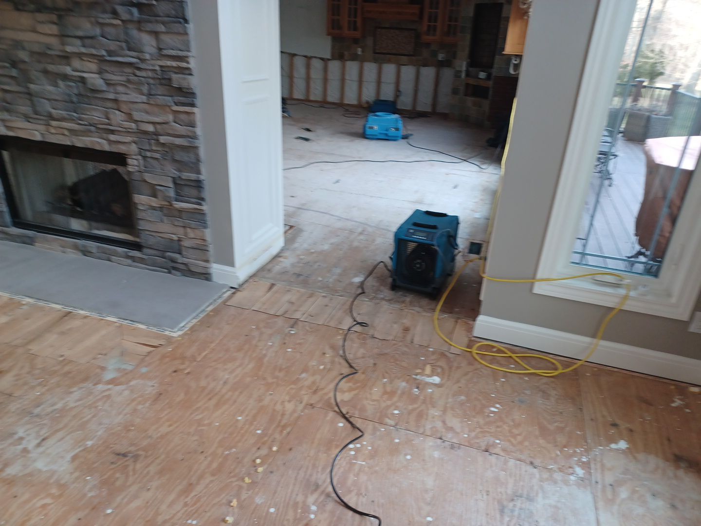 Project in Commerce Charter Twp by EzDry Water Mitigation & Property Restoration