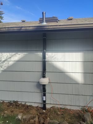 Sub Slab Radon Mitigation System