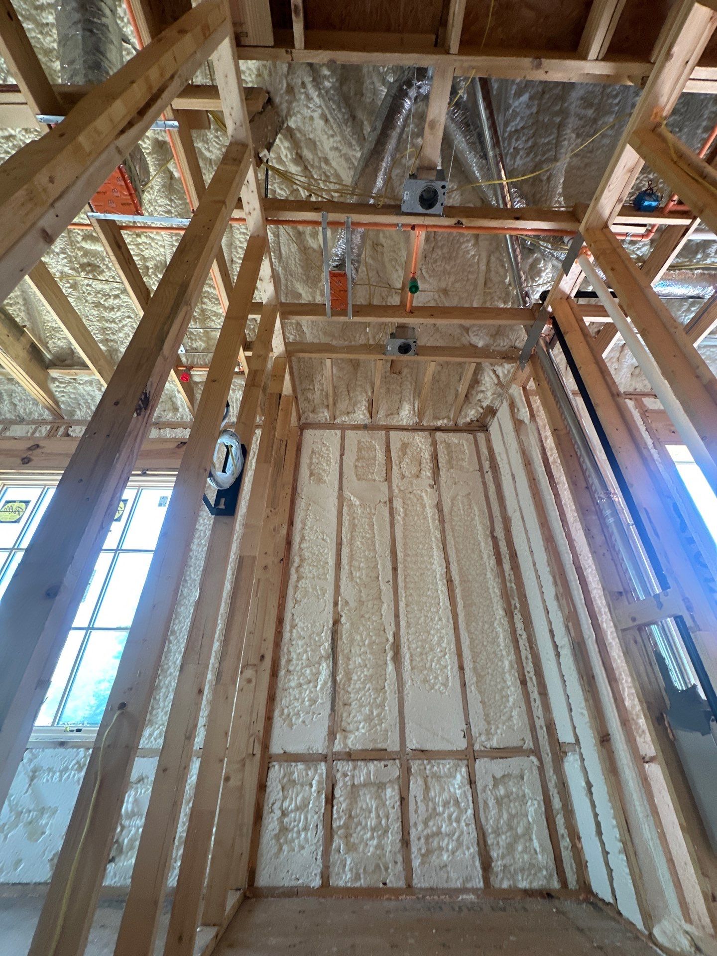 Full encapsulation open cell foam Dallas TX by Apex Insulation Solutions