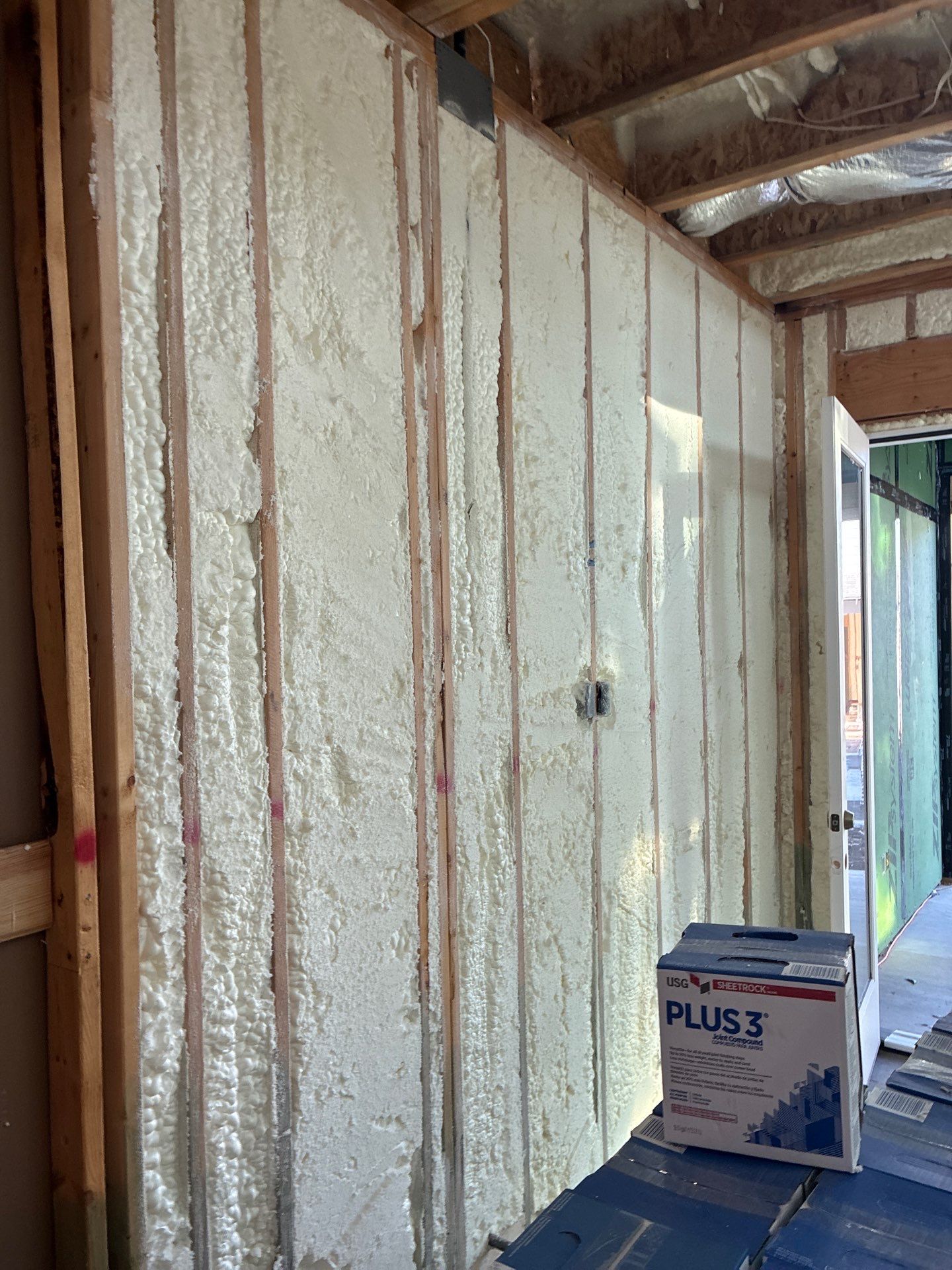 Fully encapsulated Dallas custom home  by Apex Insulation Solutions
