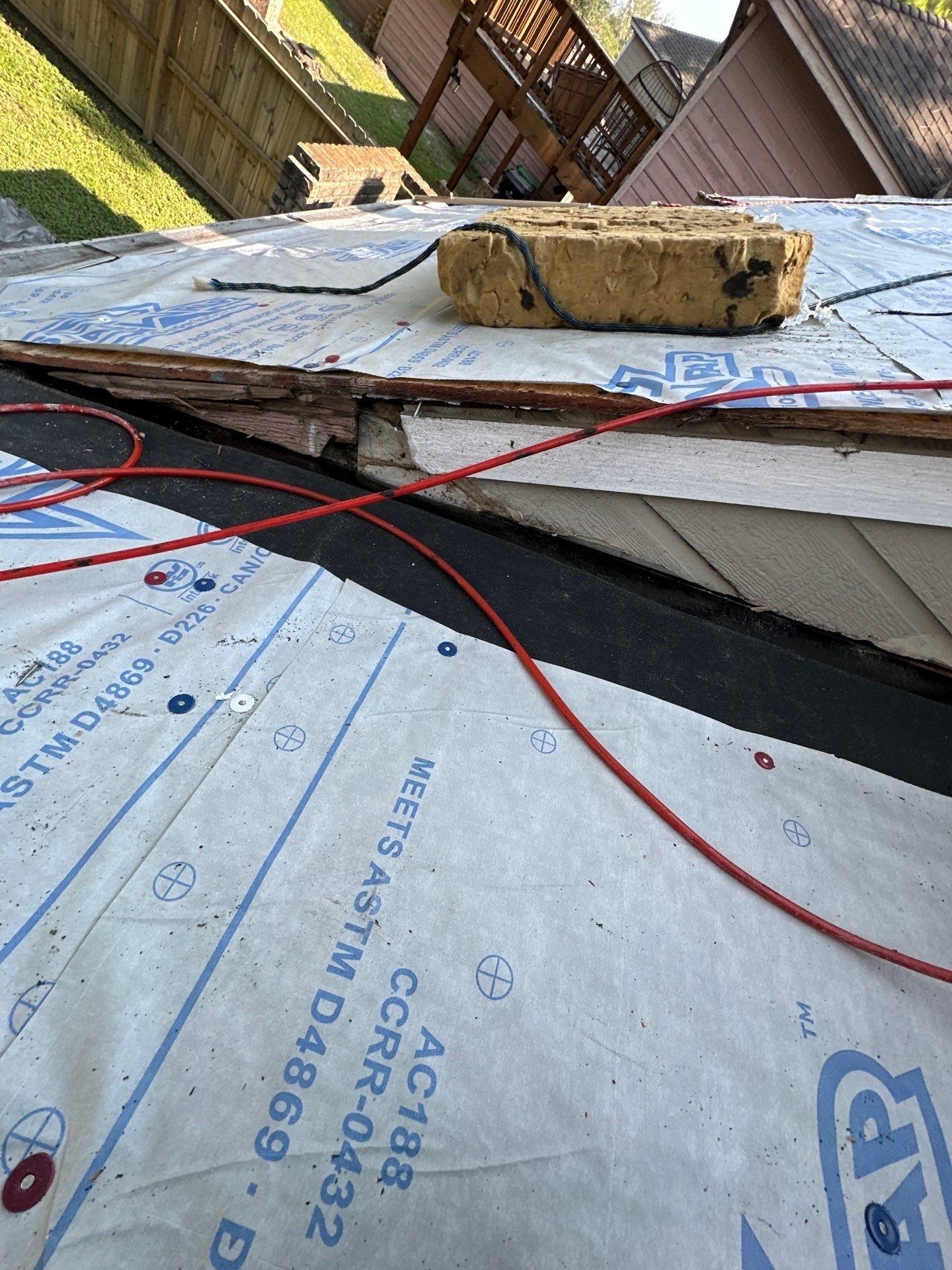 Project in Houston by Motion Roofing