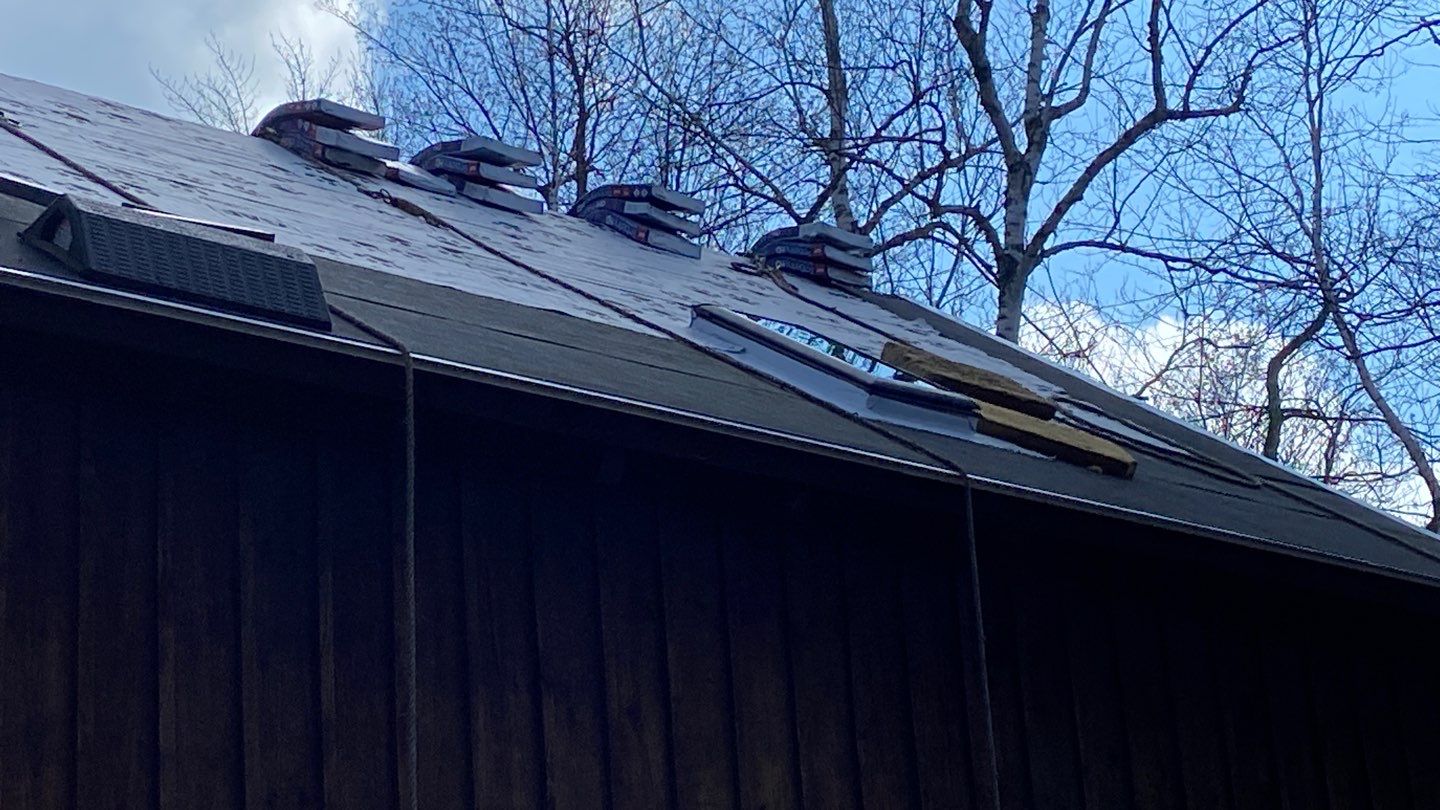 Residential Roofing Installation using GAF Timberline HDZ by Sensible Home Solutions