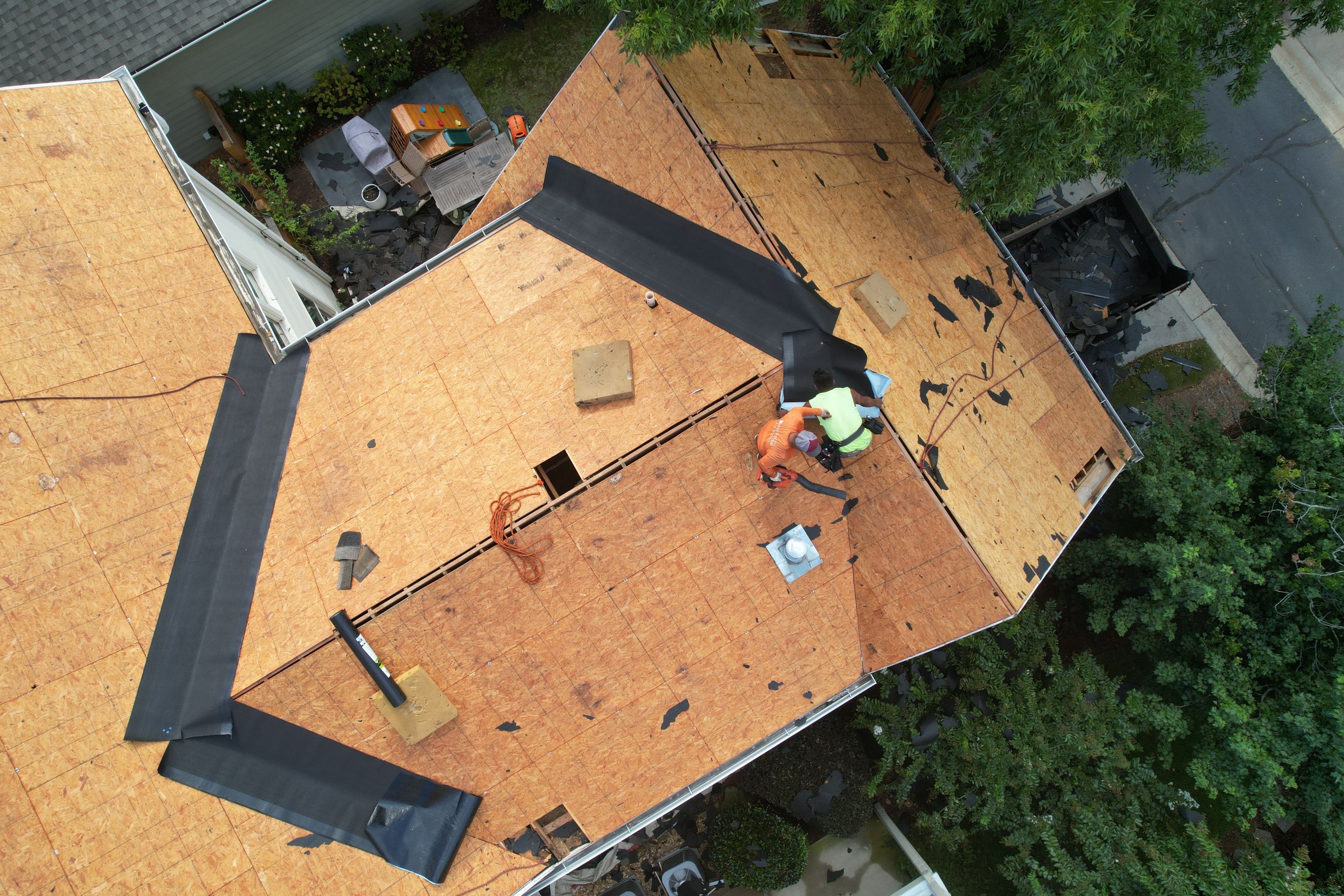 Residential Roof Replacement using Owens Corning by Inspector Roofing and Restoration