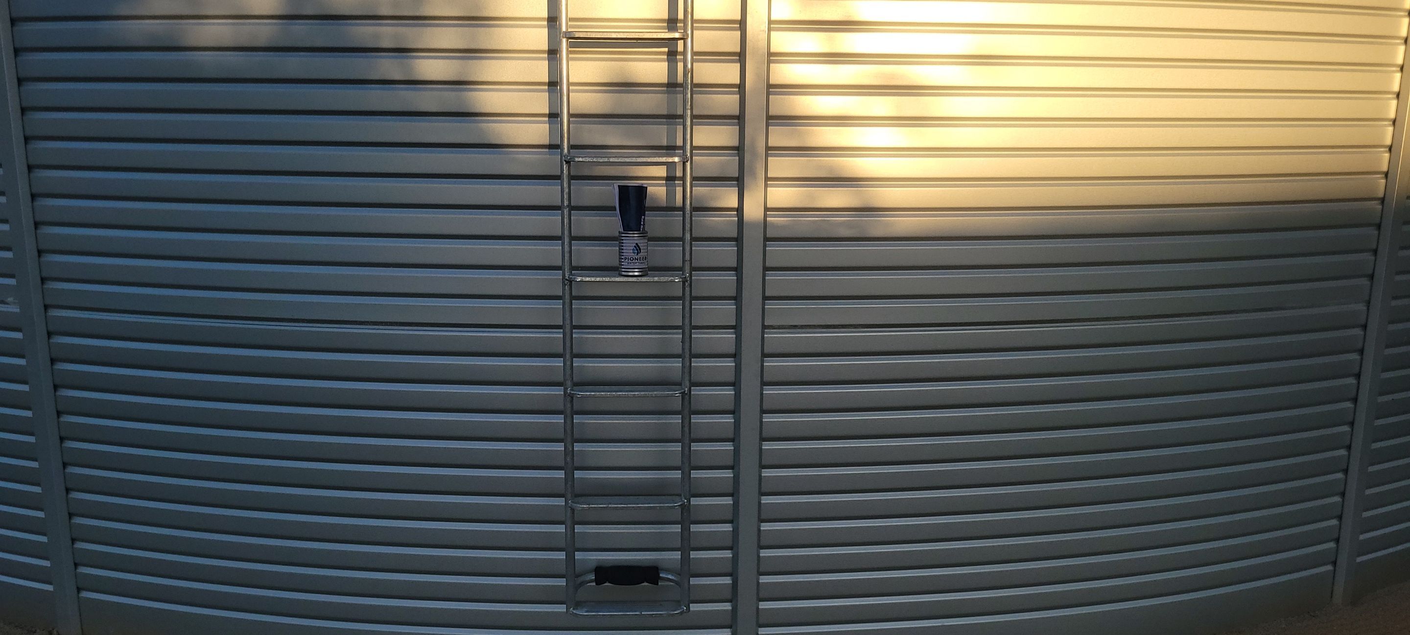 Pioneer Tank XLR 40/2 ZN - 52K Gallons - Silver/Galvanized Color by Hill Country Rain Water