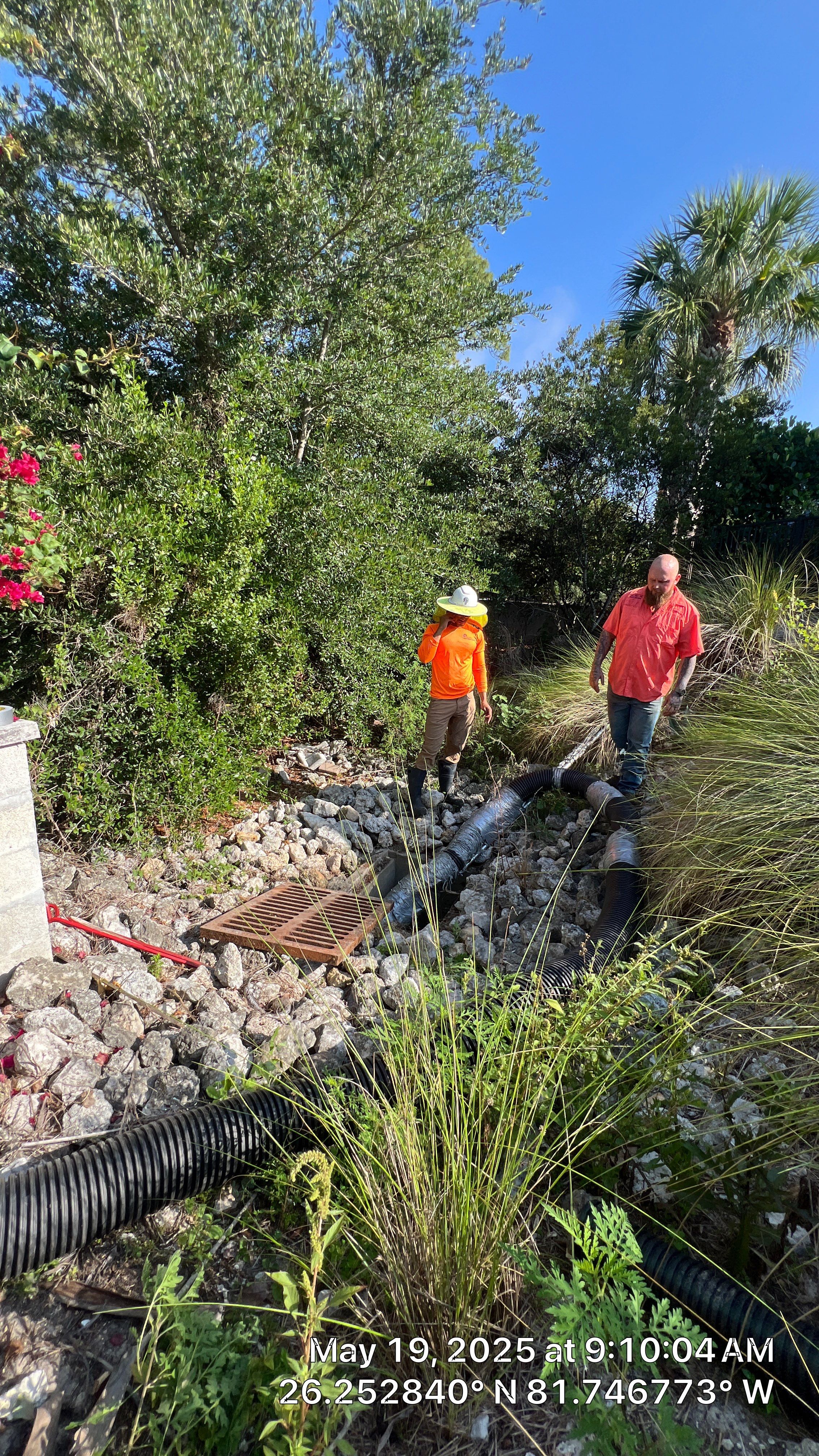 North Naples Community Stormwater Catch Basin Cleaning by APS Power & Water