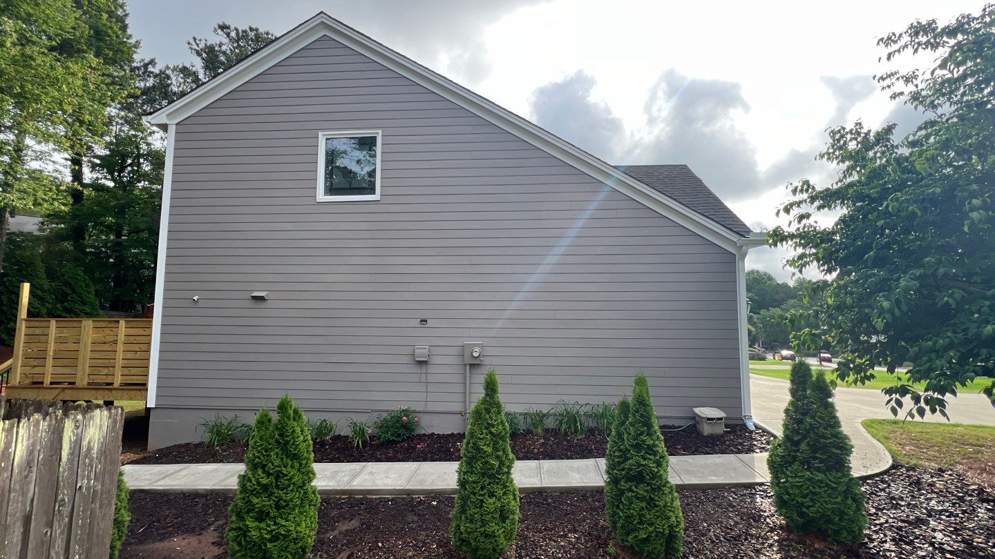 Full Exterior Siding Replacement and Custom Deck in Johns Creek by Swift Home Renovations 