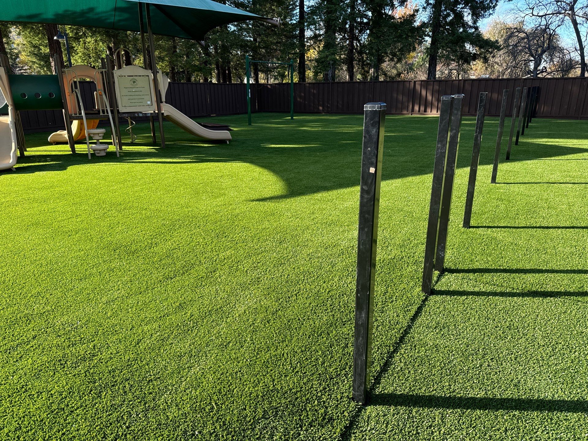 Playground in Pleasanton, CA by Southwest Greens Midwest