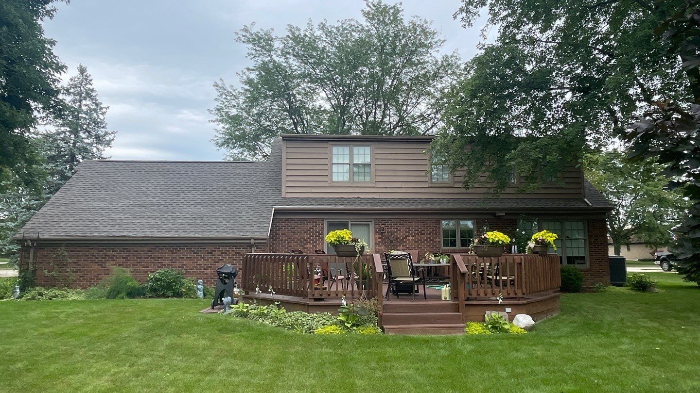  Residential Roofing Installation using GAF Timberline HDZ Weathered Wood by Nitro Roofing and Construction