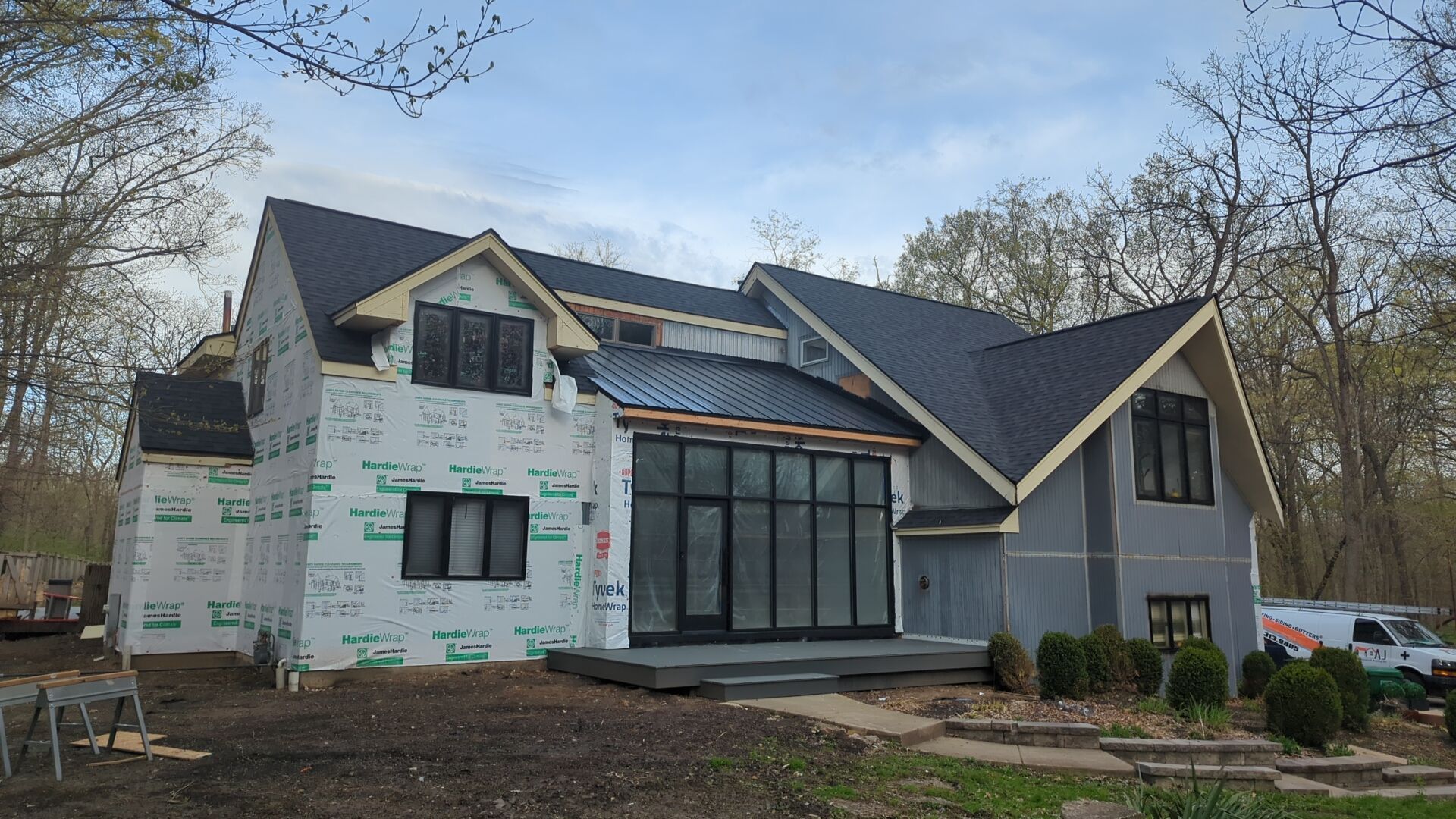 Project in Homer Glen by AJ Exteriors & Roofing Inc.