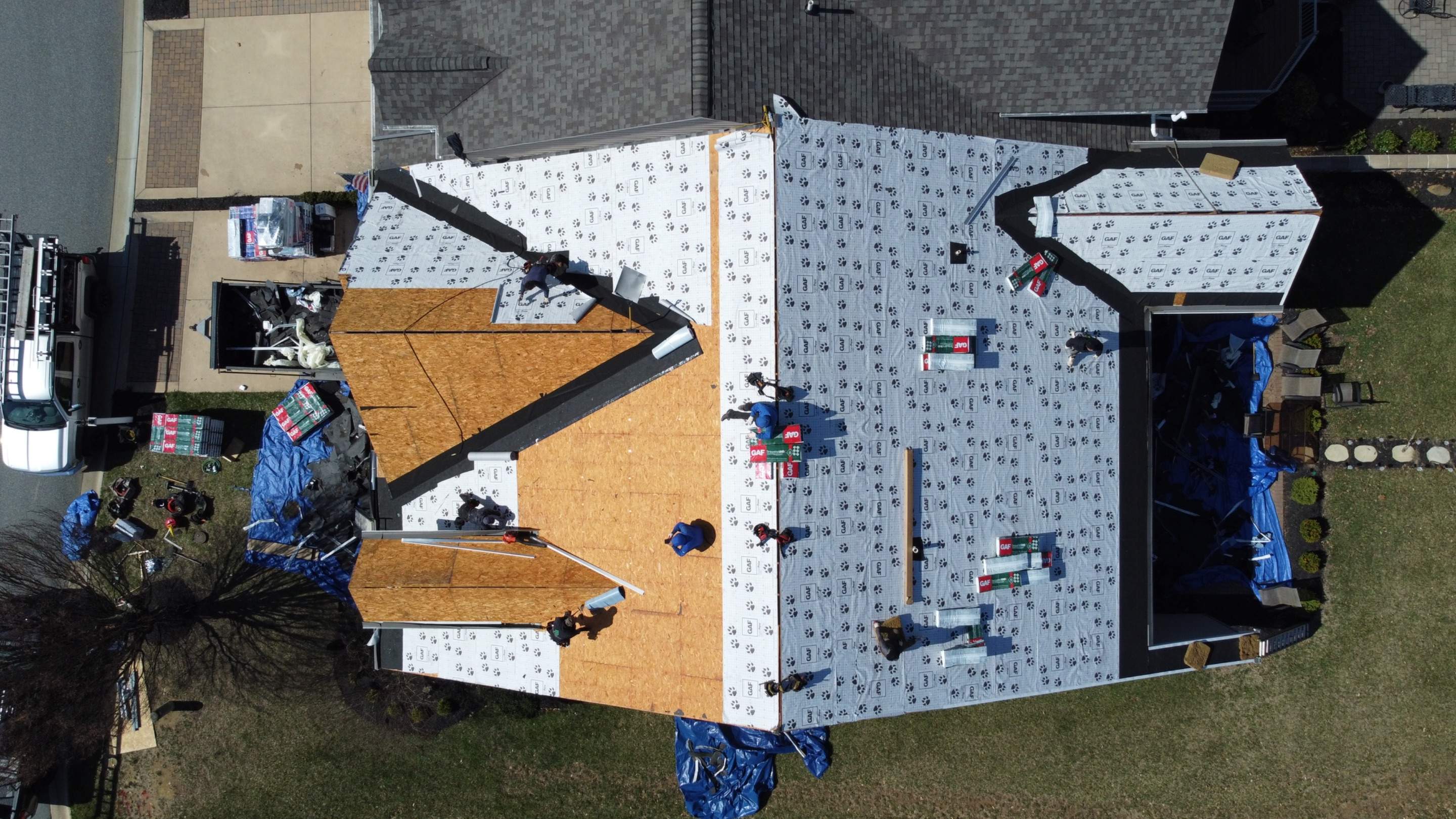 Residential Roofing Installation using GAF Timberline UHDZ by Matter Construction, LLC