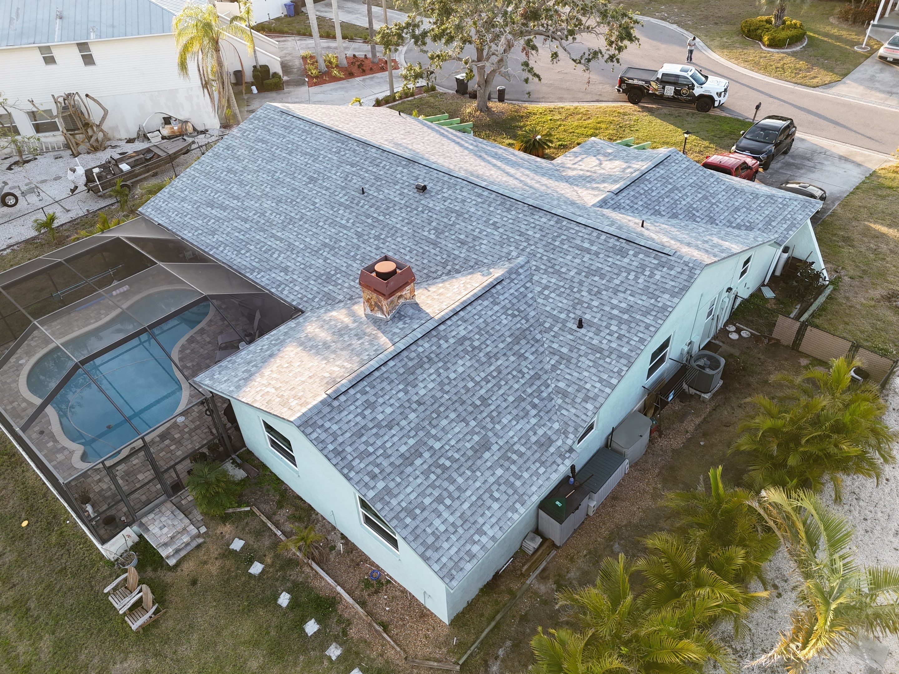 Roof Replacement in Apollo Beach Fl. by Steadfast Roofing 