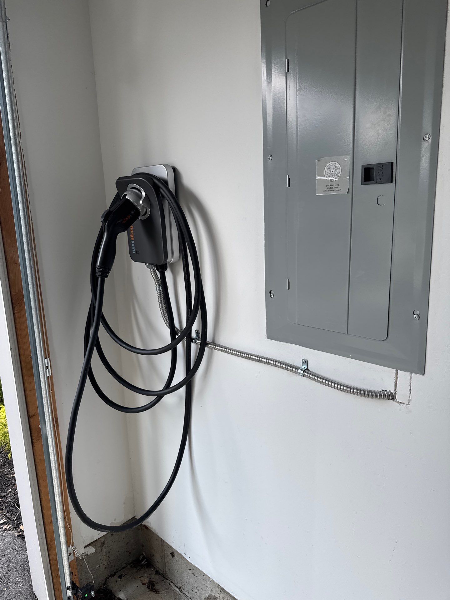 ZAM Prepares Home for BMW EV Charger Installation by ZAM Electric