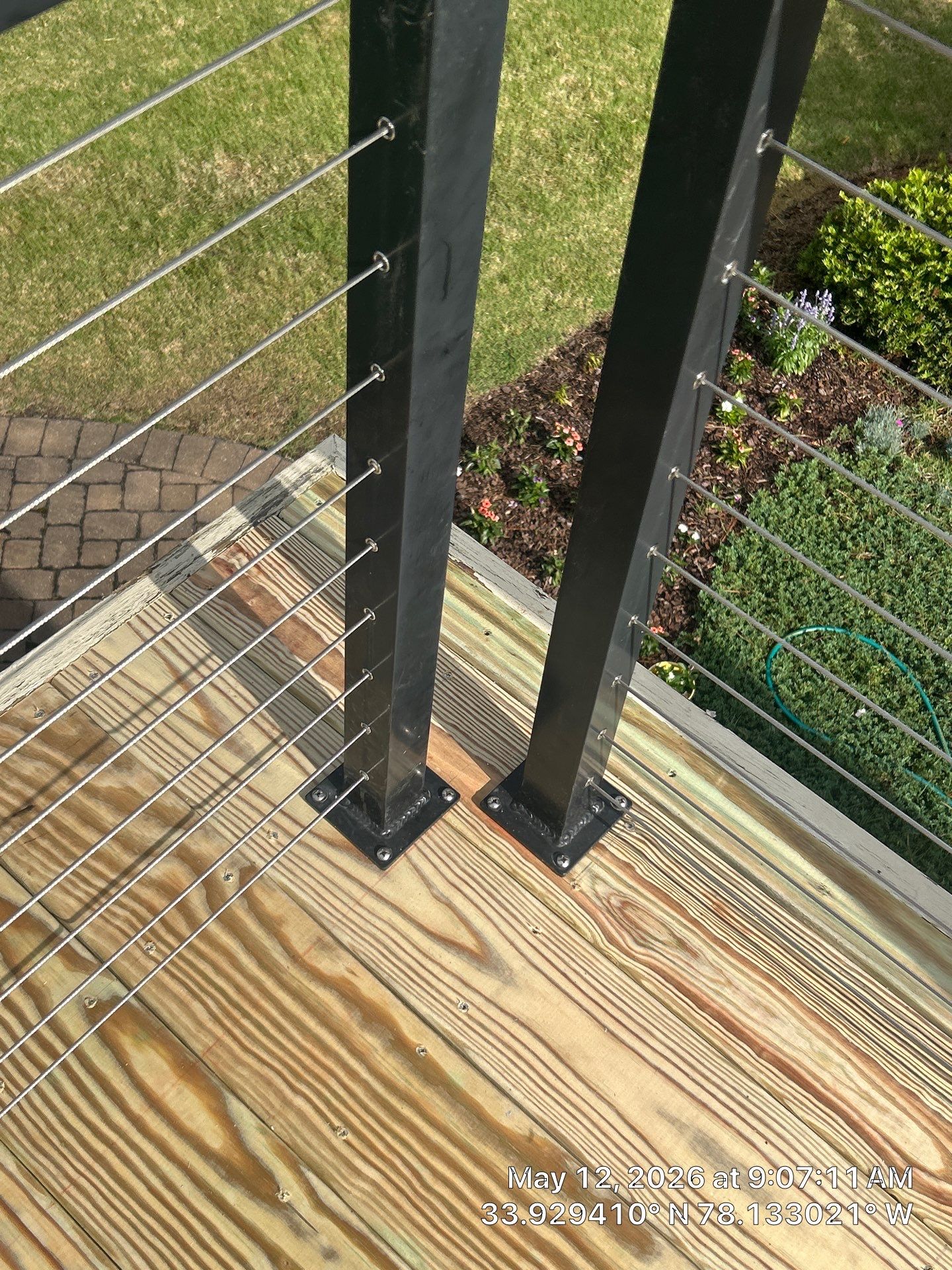 Southport Deck Repair with Cable Railing by Licensed General Contractor