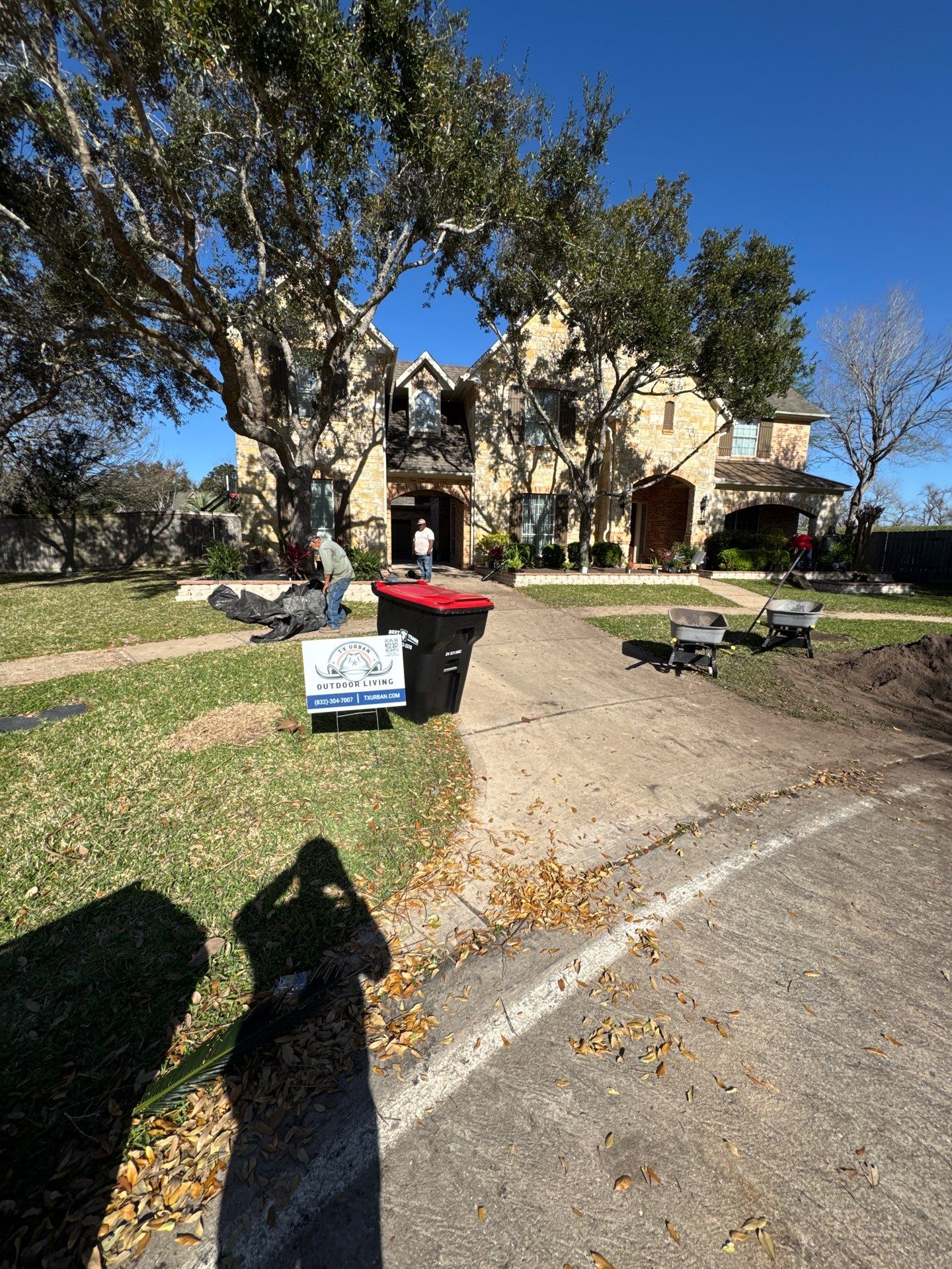 🌿 Mr. George – A True Curb Appeal Conversion by Texas Urban Elements