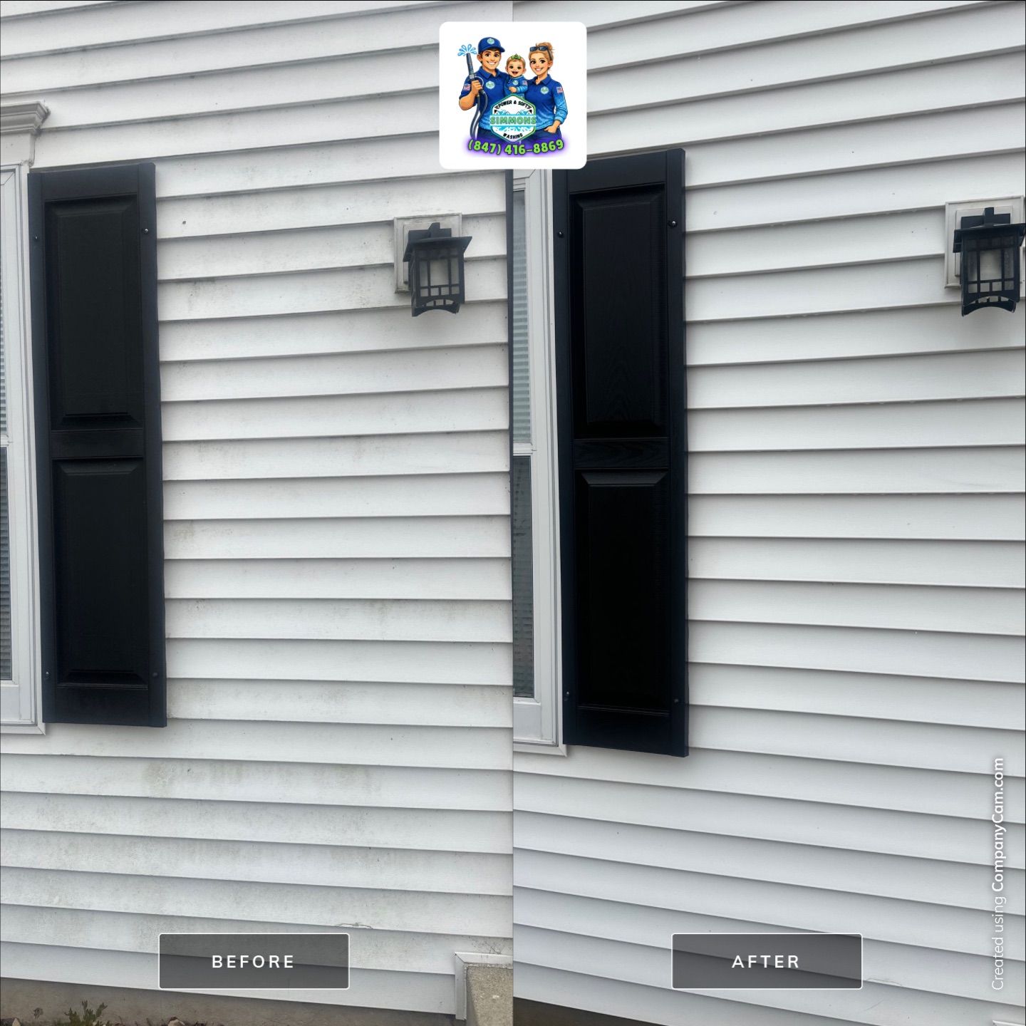 Project in Kenosha by Simmons Power & Soft Washing