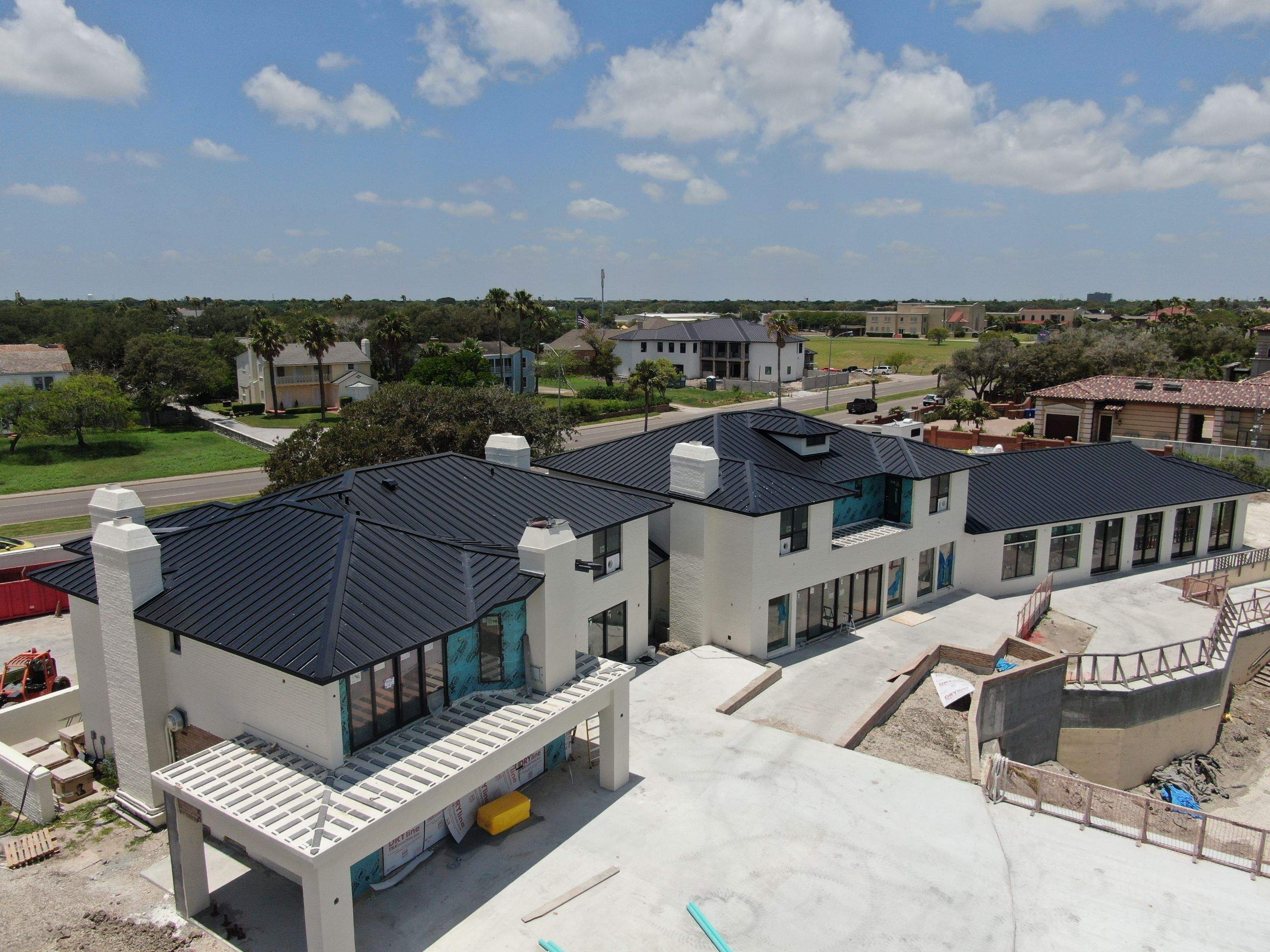 Megalodon Metal Roof on Corpus Bay by Bayfront Roofing and Construction