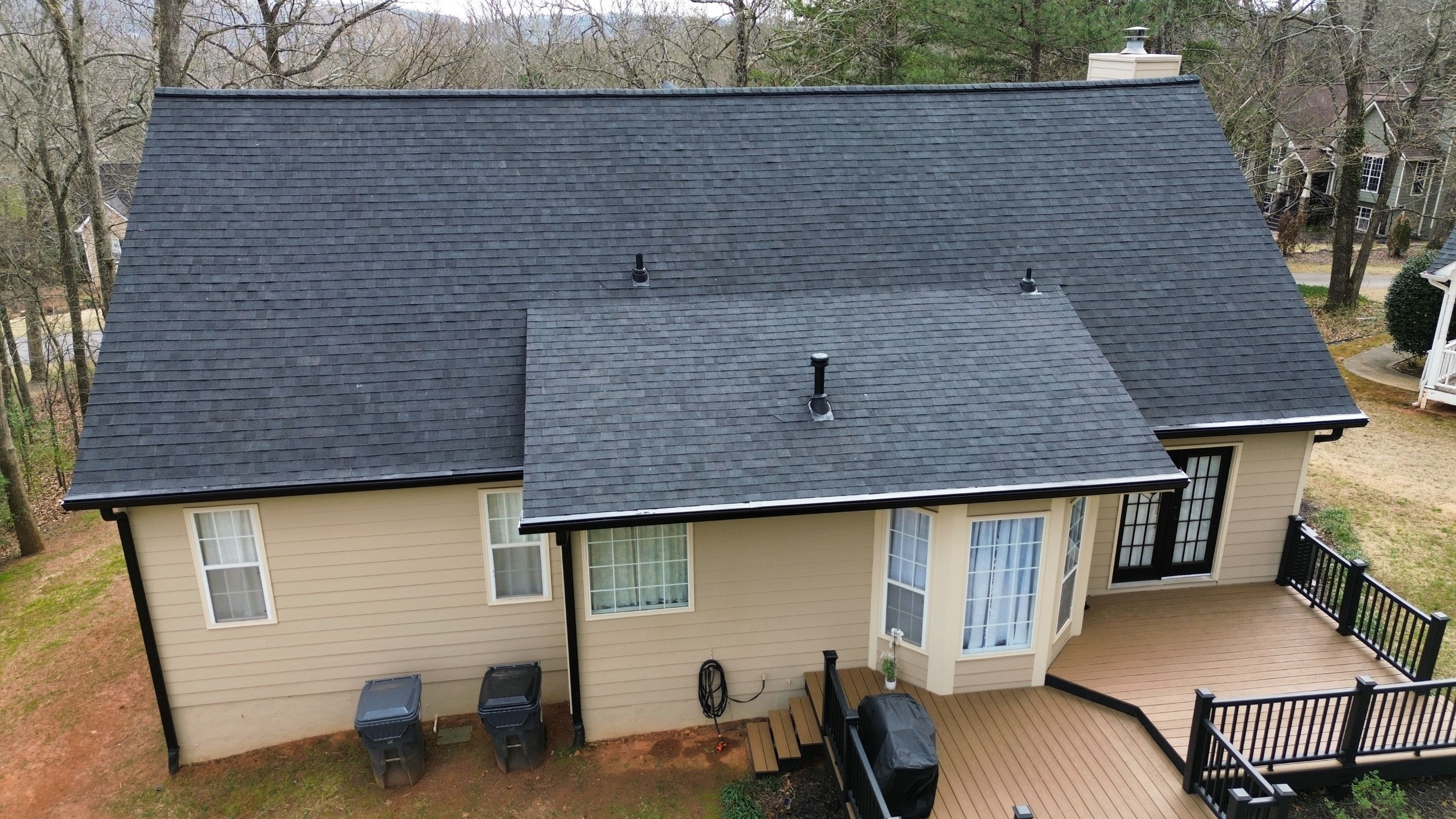Cumming, GA Roof Replacement CertainTeed Landmark Charcoal by Reset Roofing