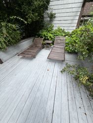 Gutter Cleaning in Harding, NJ — Gallo Bros job photo