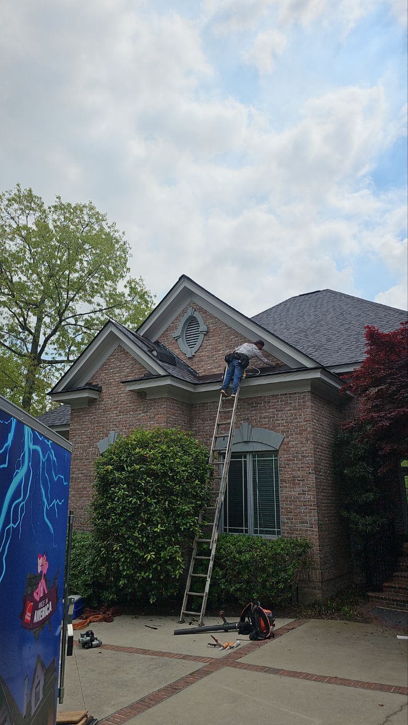 Residential Roofing Installation using Owens Corning Duration Midnight Plum by Indigo State Roofing