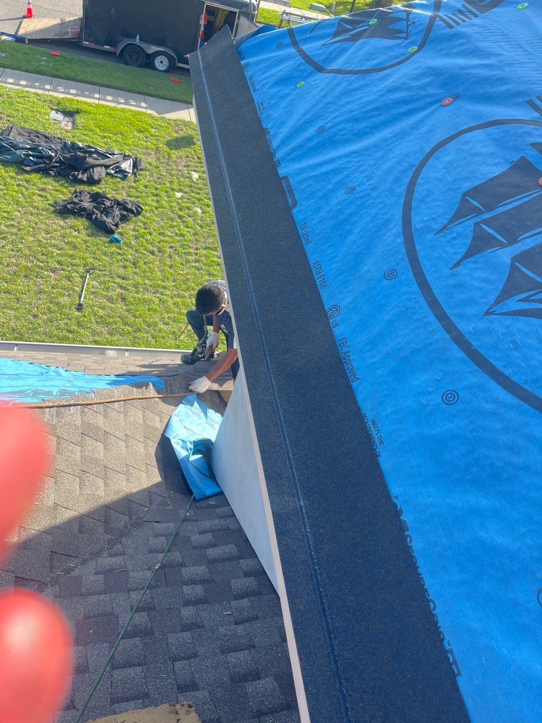 Residential Roofing Installation using Roof Replacement by American Roofing & Construction LLC
