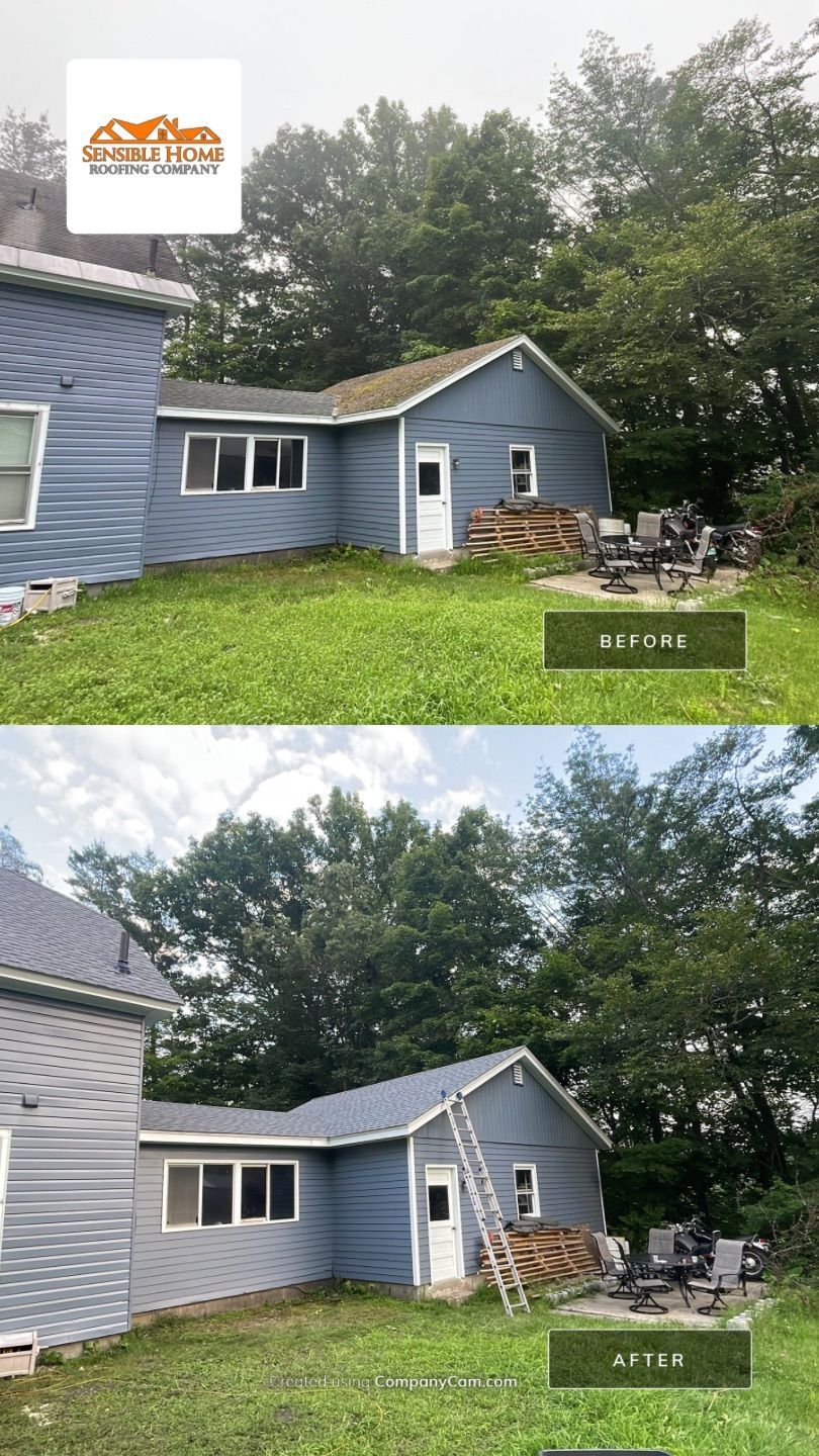 Residential Roofing Installation using GAF Timberline HDZ by Sensible Home Solutions