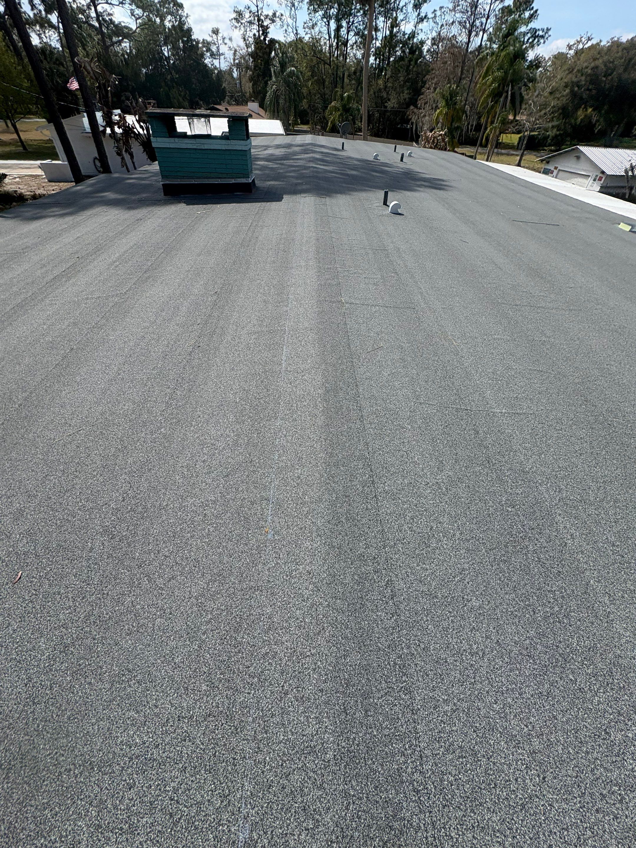 Modified Bitumen Reroof Replacement Sanford FL by Pinnacle Roofing Group