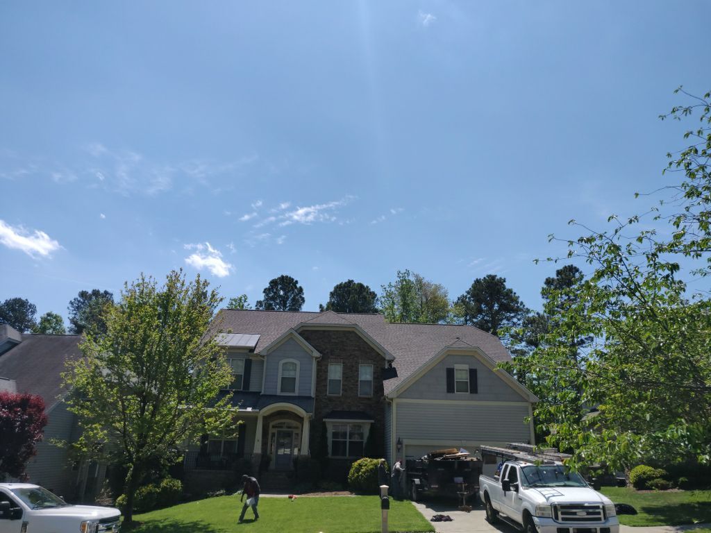 Residential Roofing Installation using Roof Installation by American Roofing NC