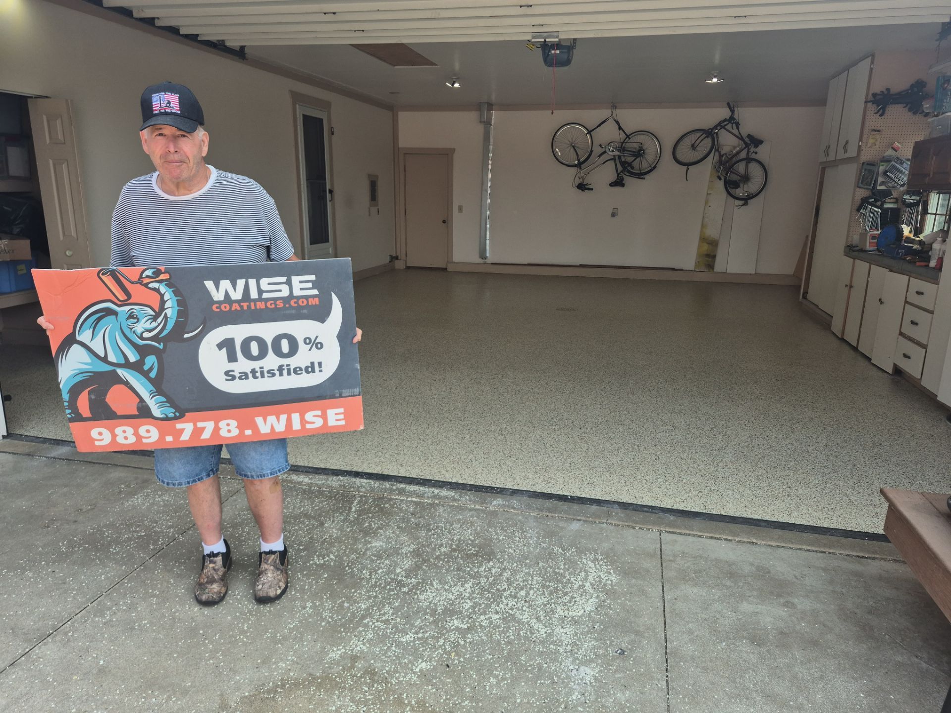 Project in Essexville by Wise Coatings of Central Michigan