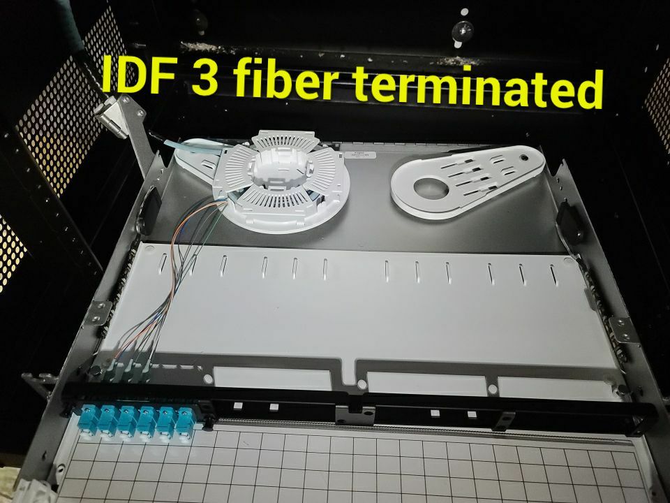 Structure Cable Installation using Cat 6 Cabling & Fiber  by Firmament Solutions