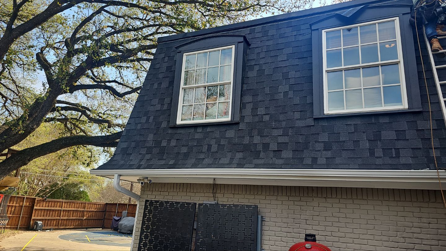 Lake Highlands Mansard Roof Replacement by Bert Roofing Inc