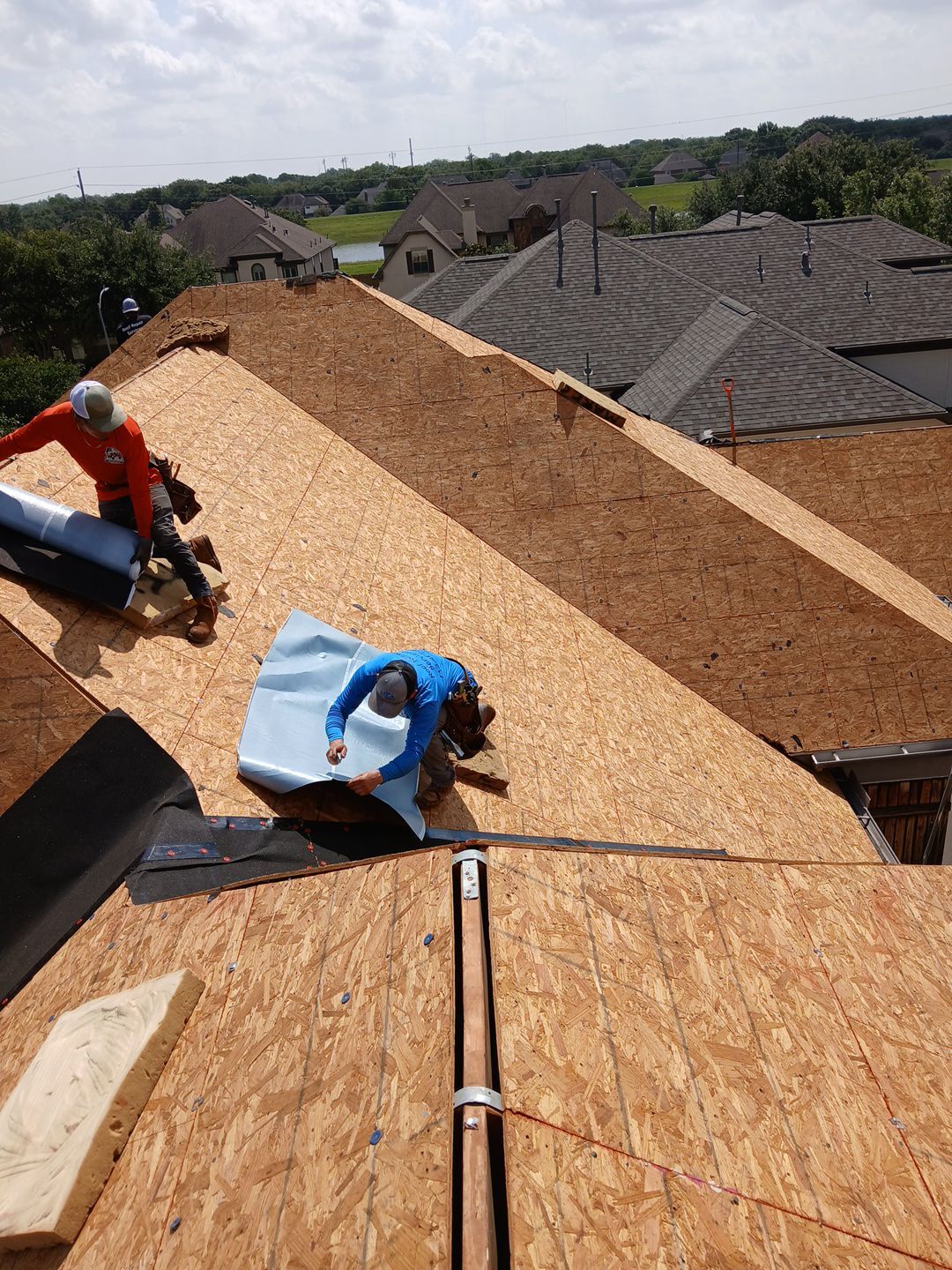 Residential Roofing Repair using Owen's Corning Duration (Lifetime) Shingles by Roof Repair Company