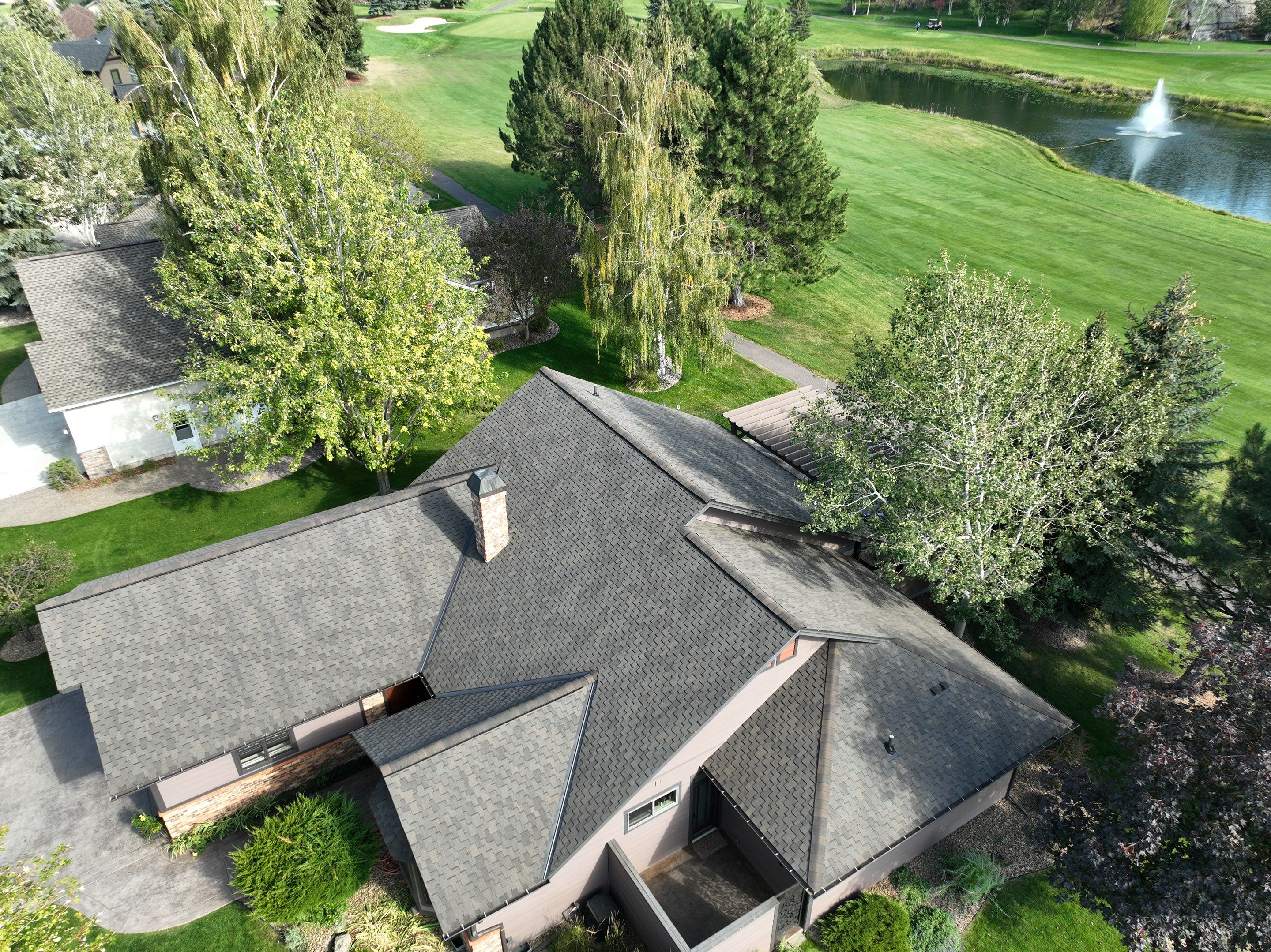 GAF Grand Sequoia - Autumn Brown Blend  by Montana Roofing Solutions