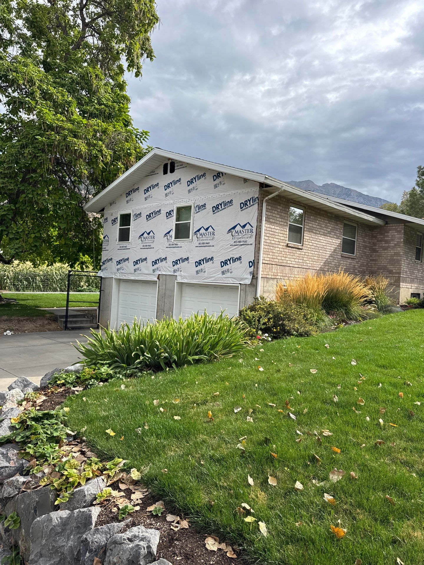 Project in Lindon, Ut by Master Rain Gutters.