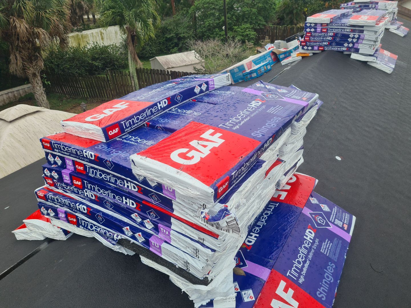 Residential Roofing Installation using GAF by BLUES BROTHERS ROOFING