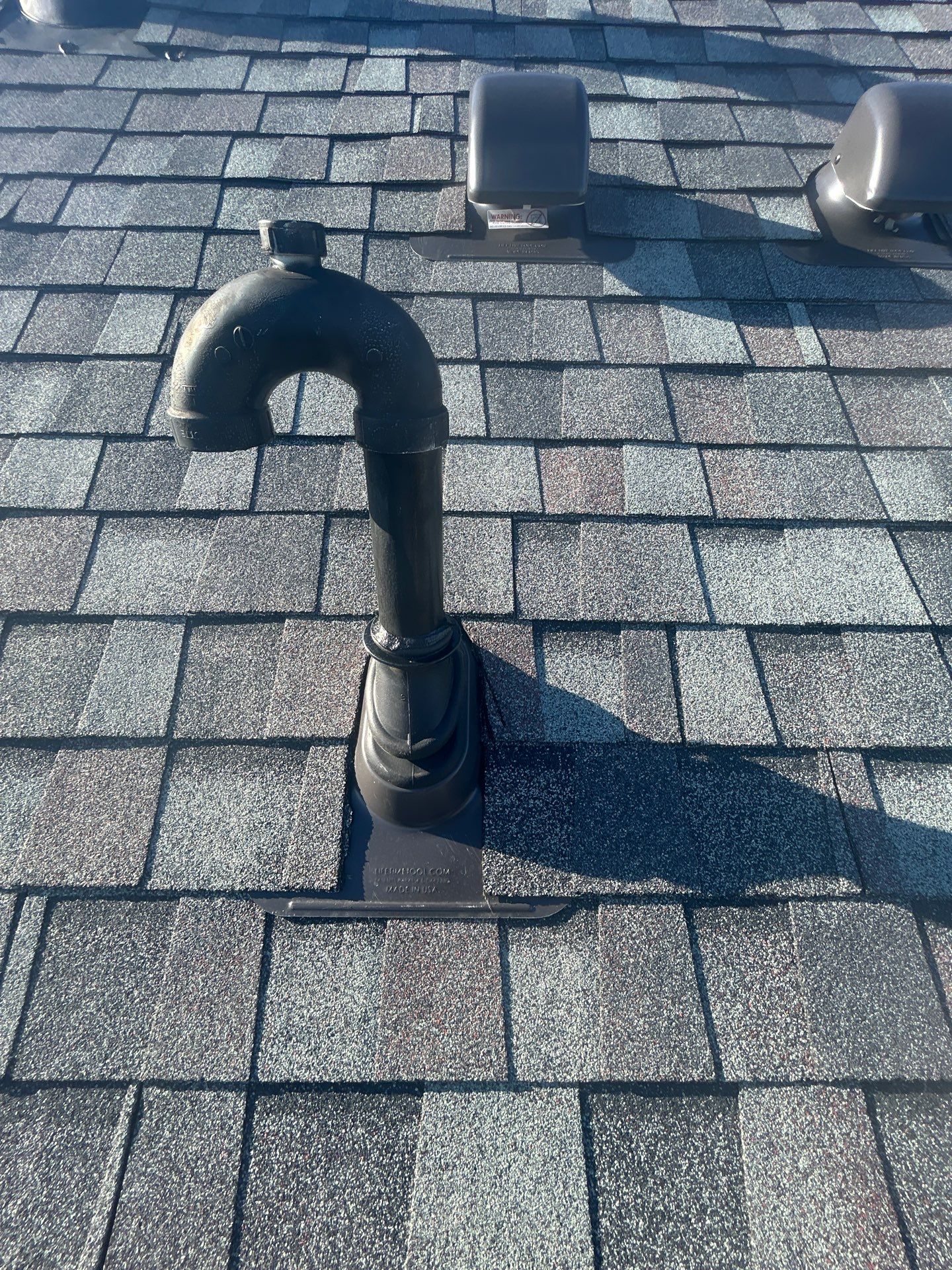 Bristow: Residential Roof Replacement with CertainTeed Landmark Pro in Max Def Colonial Slate by RM Banning, Inc.