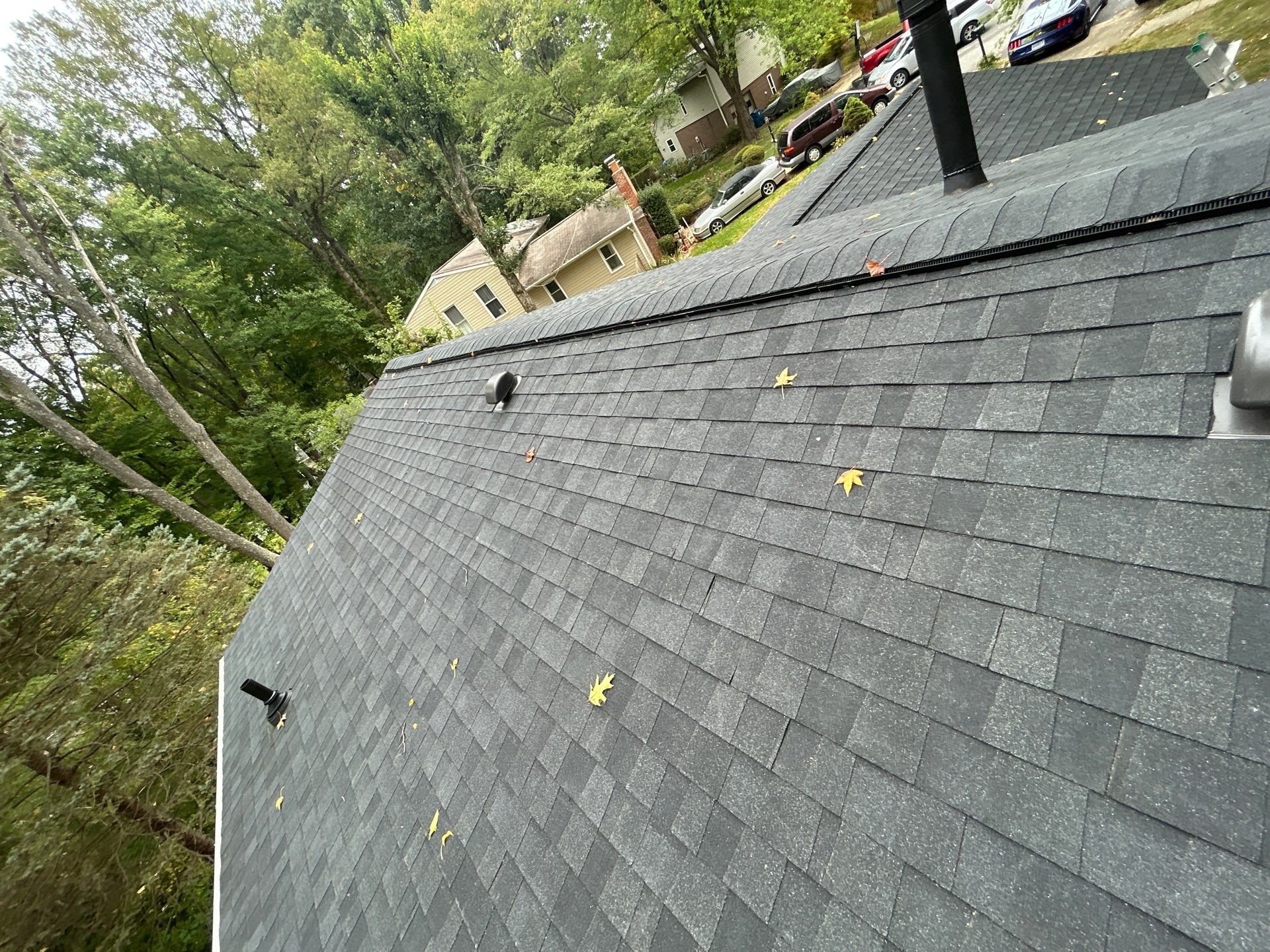 Burke : Residential Roof Replacement with CertainTeed Landmark Pro in Max Def Charcoal Black  by RM Banning, Inc.