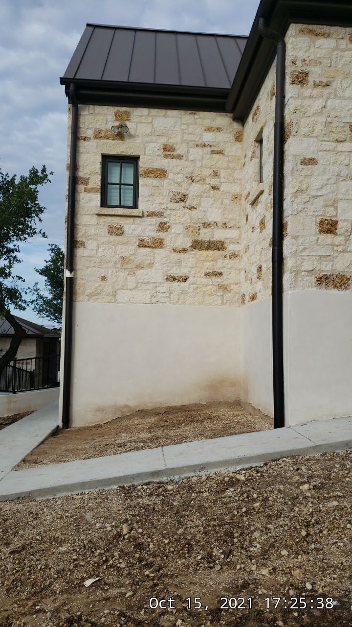 Cliffside installation for primary water source. by Hill Country Rain Water