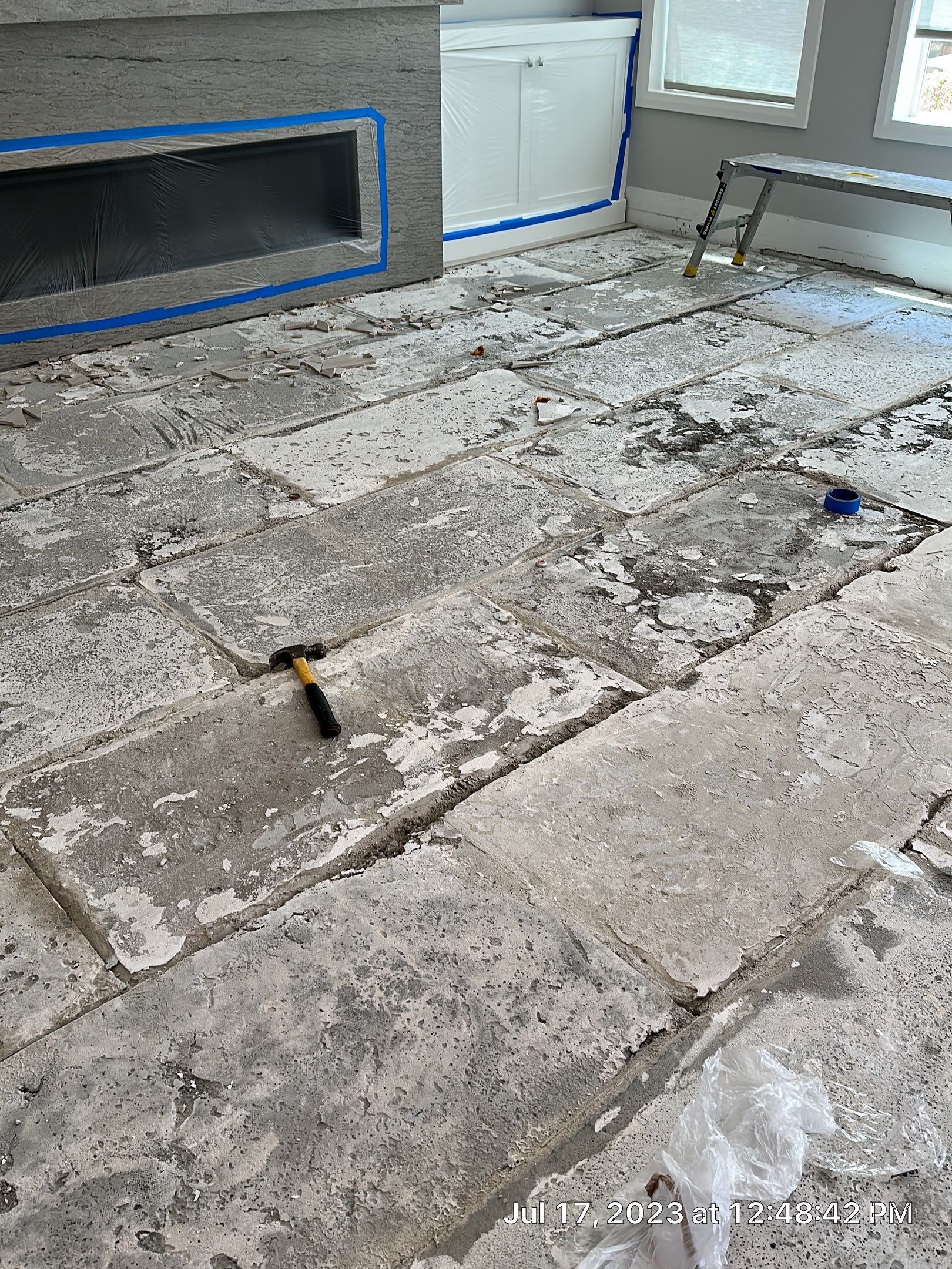 Tile Flooring removal & Installation  by OC Flooring Inspections-ICRI - CCSMT-CFIU#439