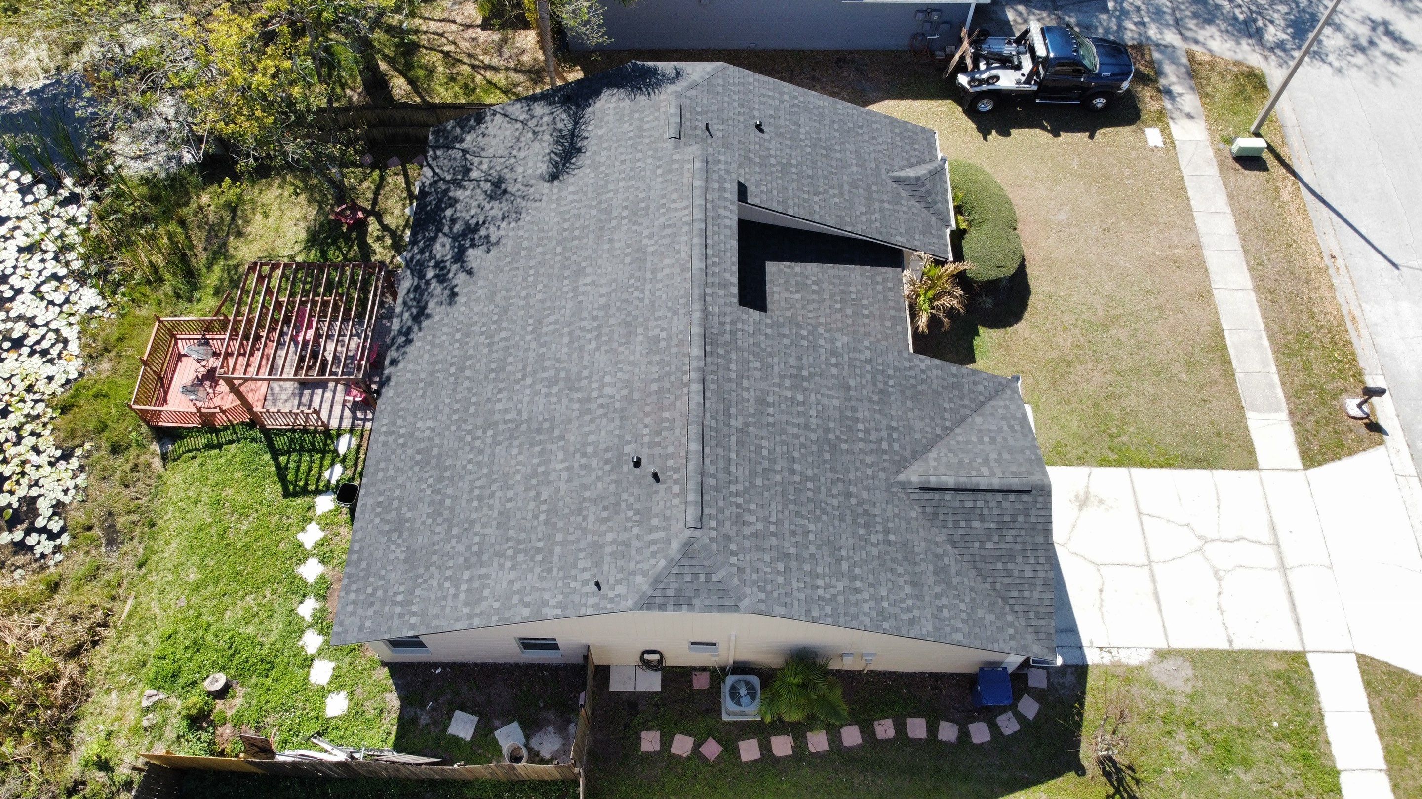 Roof Replacement in Lutz, FL. by Steadfast Roofing