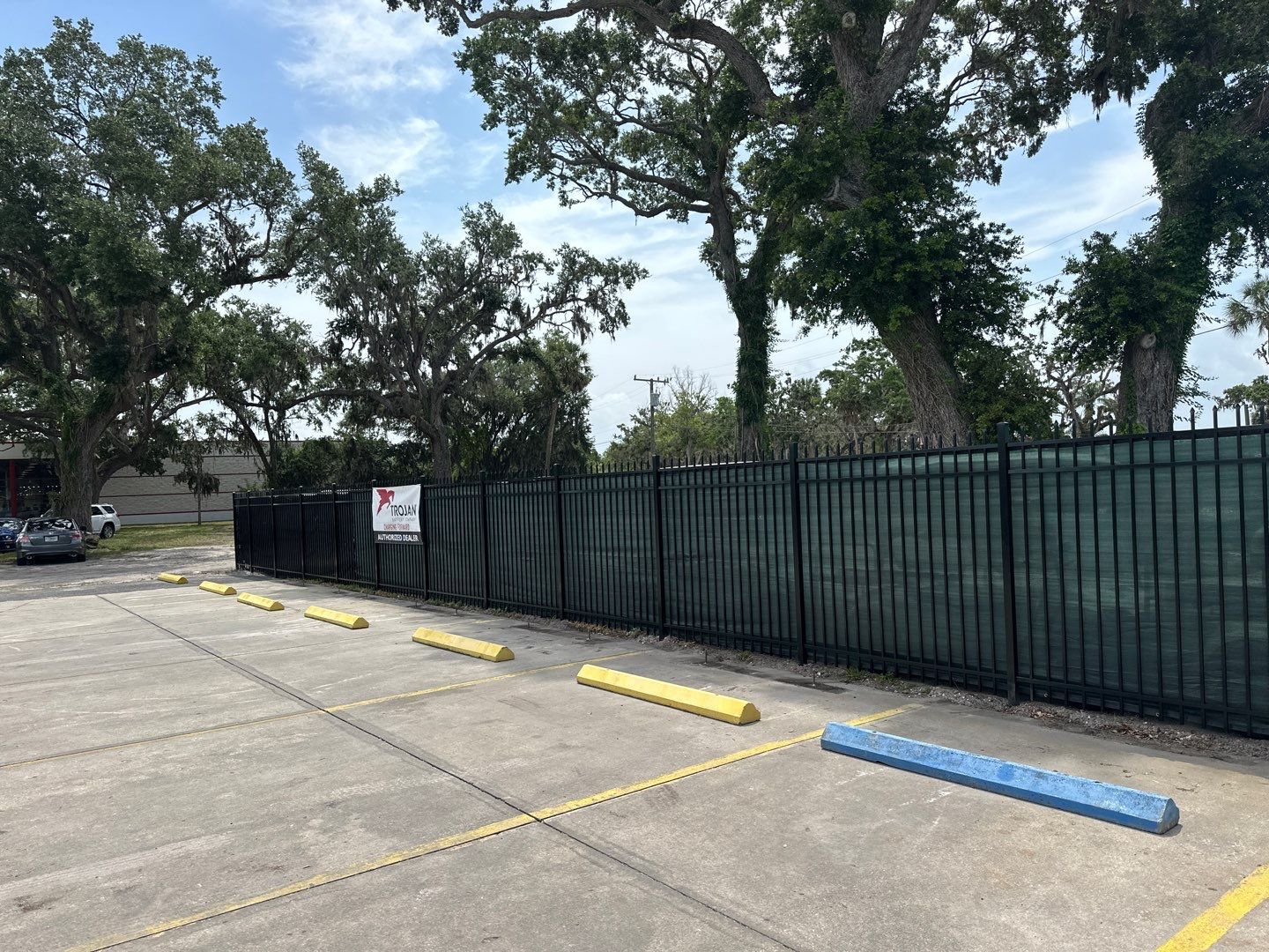 Aluminum Fence Installation using Black 3 Rail Aluminum Fence by Asap fence and gates, LLC