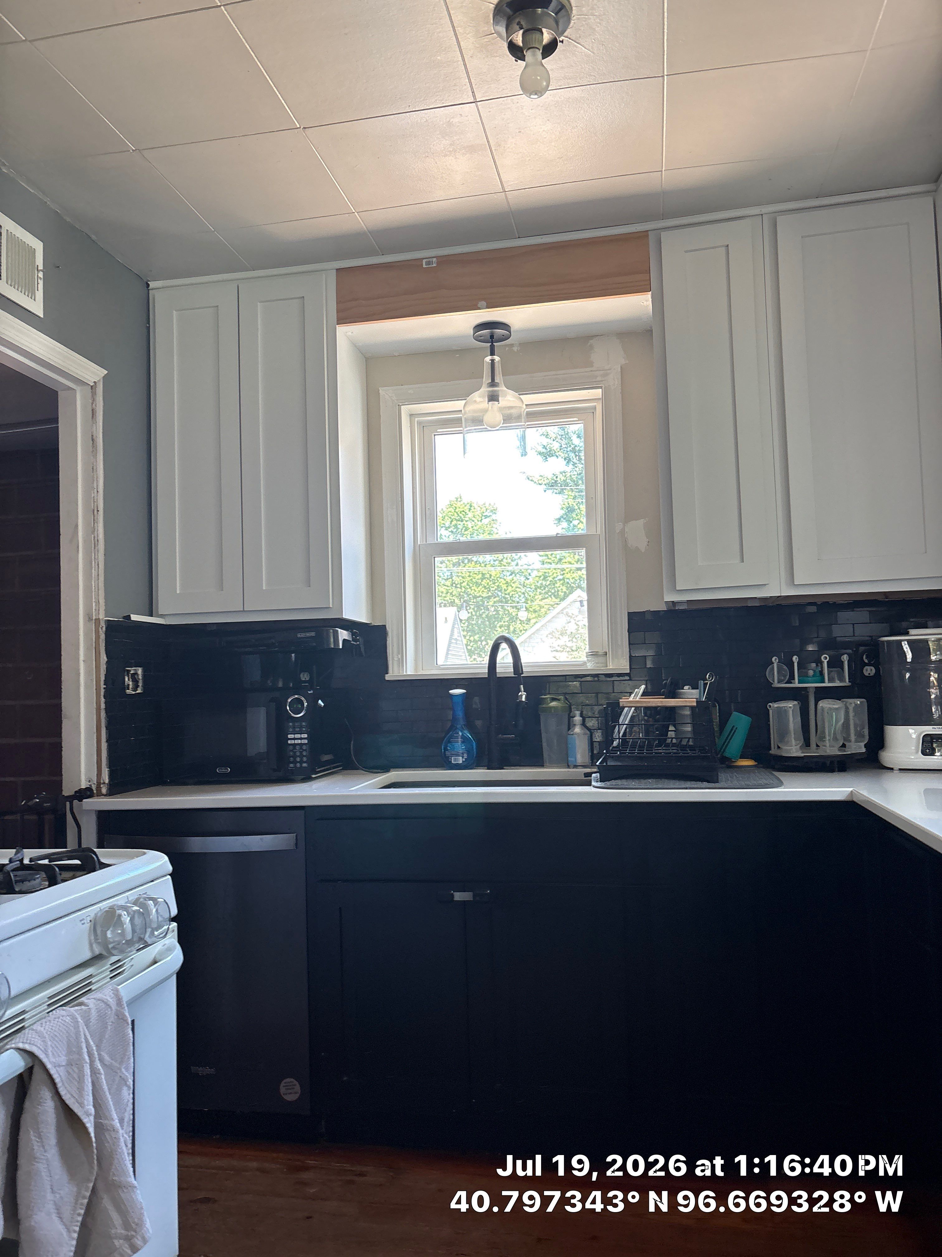 Two-Tone Kitchen Cabinetry and Appliance Service in Lincoln by CompanyCam Sales Demo