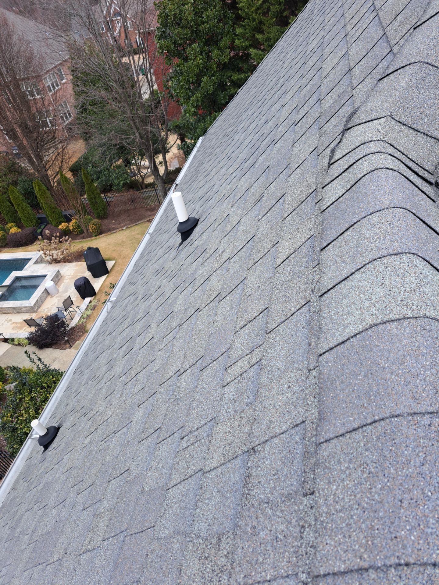 Top-Quality Williamsburg Gray Owens Corning Roof Installation in Roswell, Georgia by NBS Roofing by NBS Roofing, Inc.