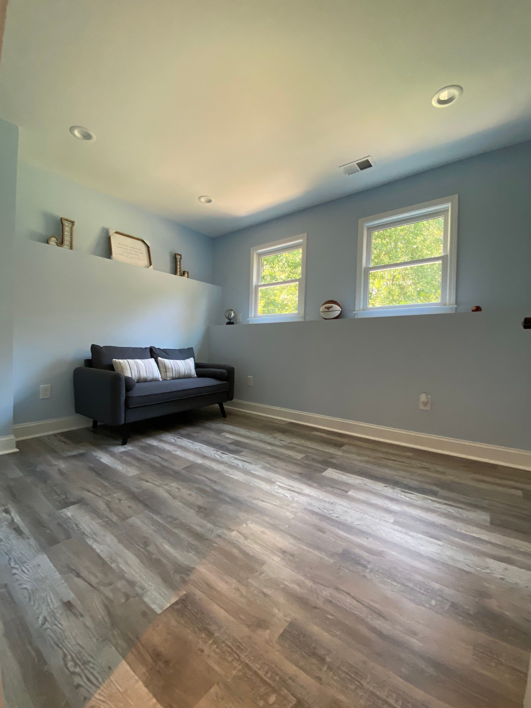 Marietta Basement Remodeling Featuring Custom Wet Bar and Marble Shower by Swift Home Renovations